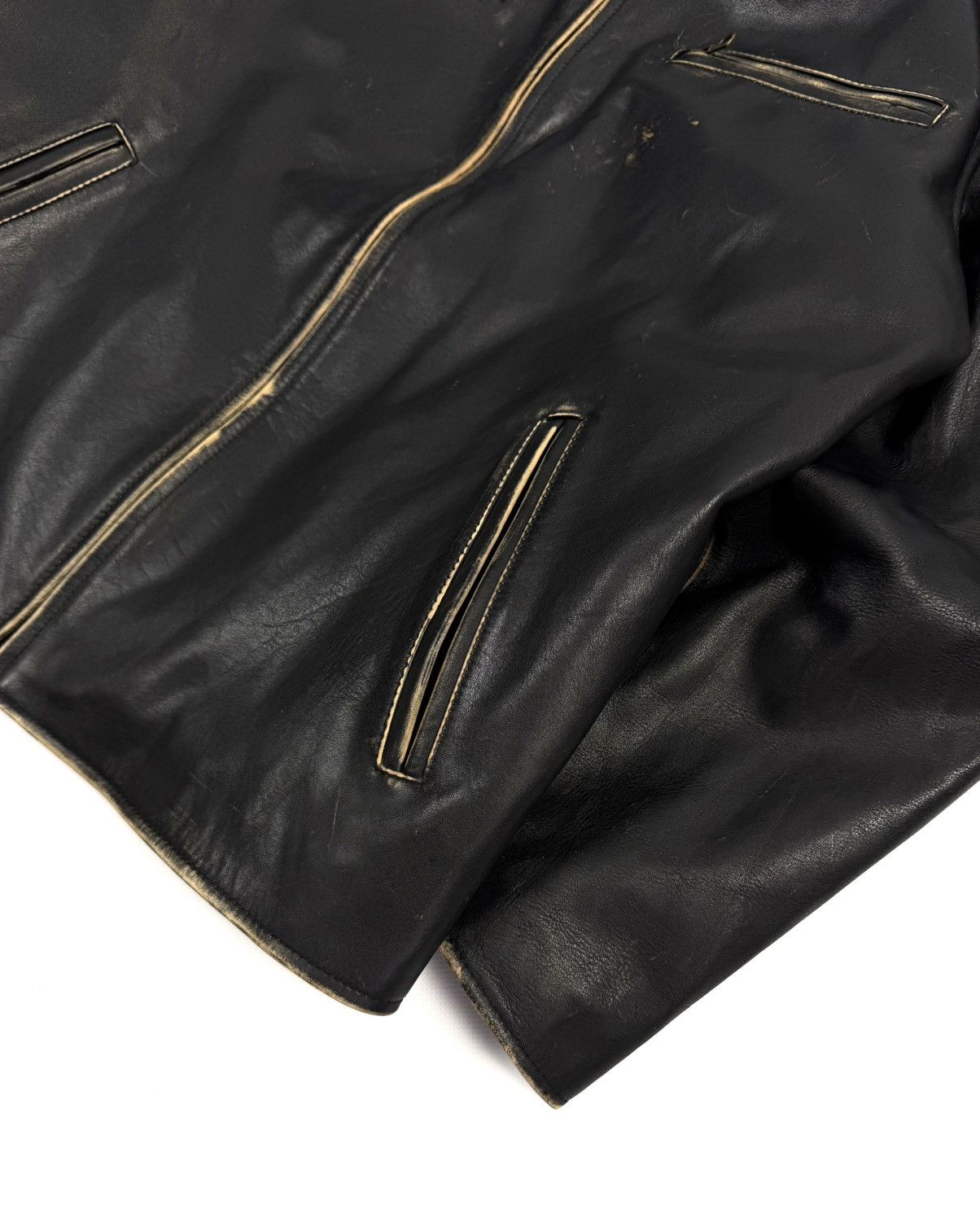 Golden Bear Golden Bear Vintage Lodi Leather Moto Jacket Mission Control Size US L / EU 52-54 / 3 - 20 Thumbnail