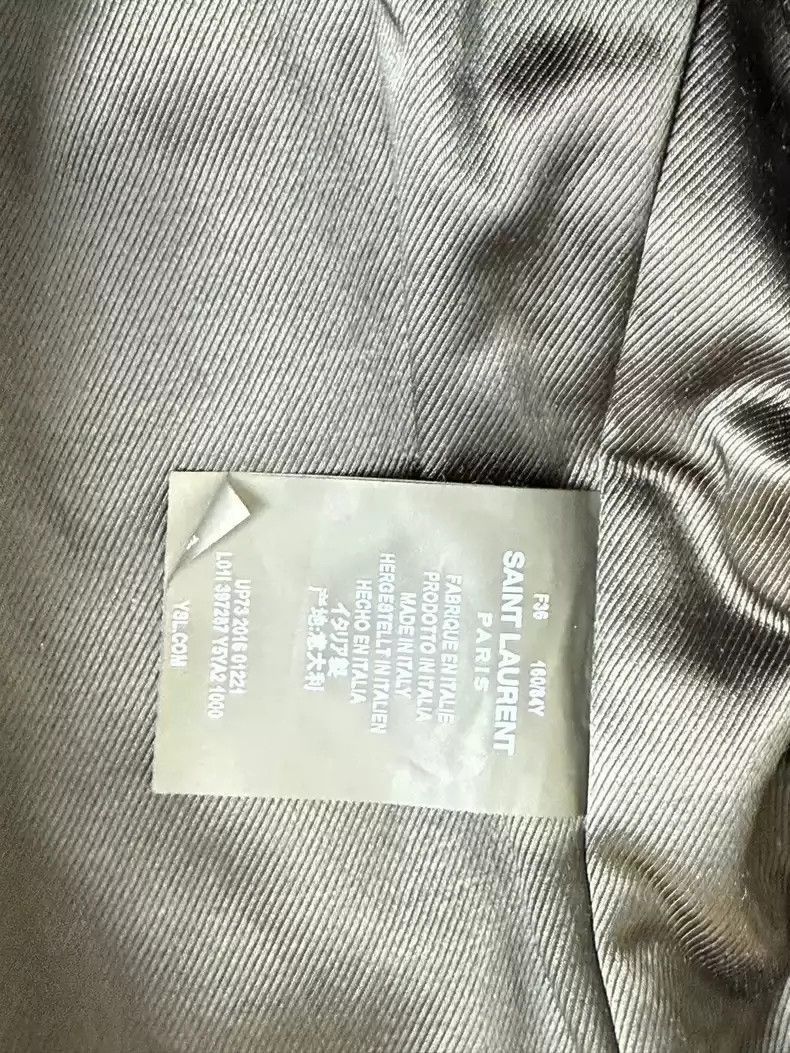 Saint Laurent Paris Saint Laurent Lambskin Leather Biker Jacket-2506 Size US S / EU 44-46 / 1 - 5 Thumbnail