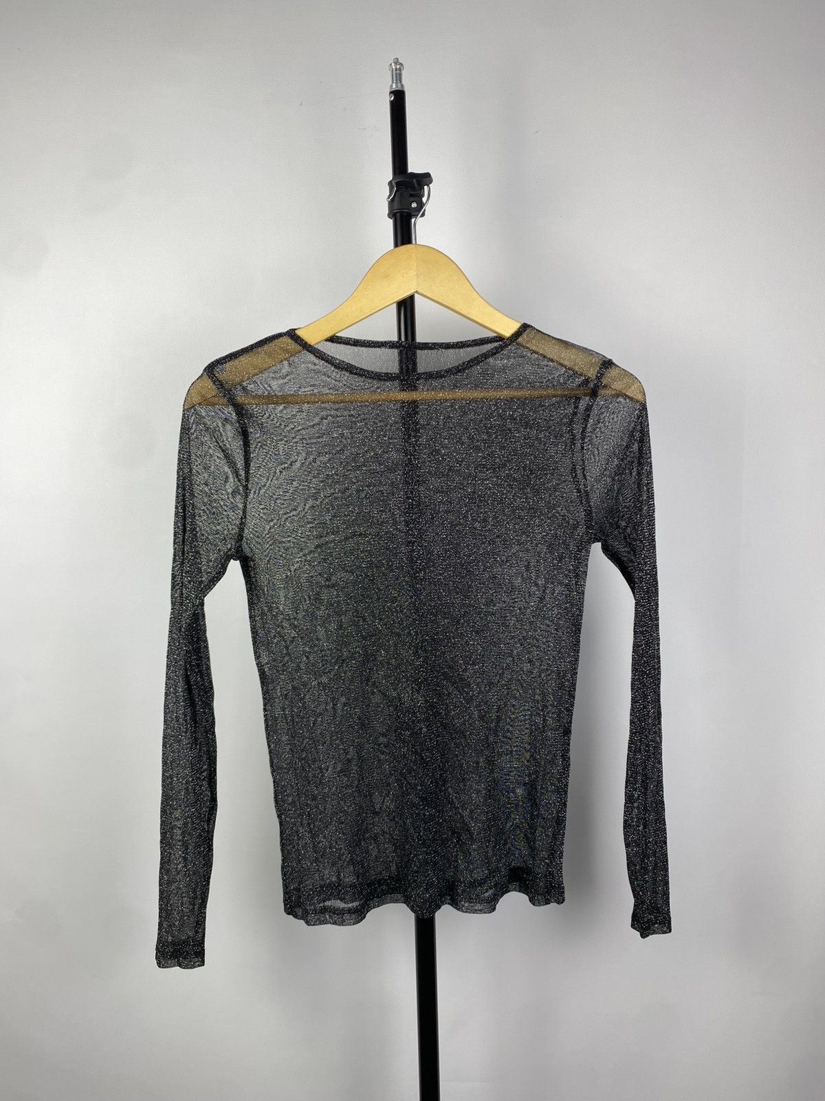 Hysteric Glamour × Japanese Brand JAPANESE 🔥 VINTAGE BLACK MESH JPG GAULTIER STYLE Size S / US 4 / IT 40 - 1 Thumbnail