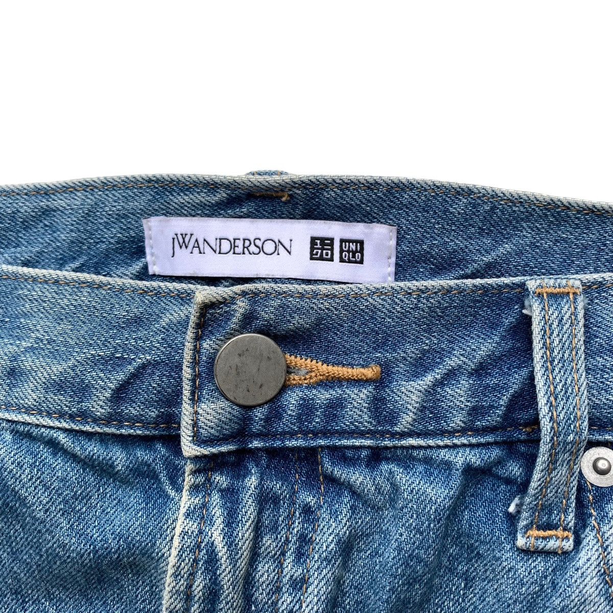 JW Anderson × Uniqlo JW Anderson Uniqlo Baggy Loose Blue Wash Jeans Size US 34 / EU 50 - 3 Thumbnail