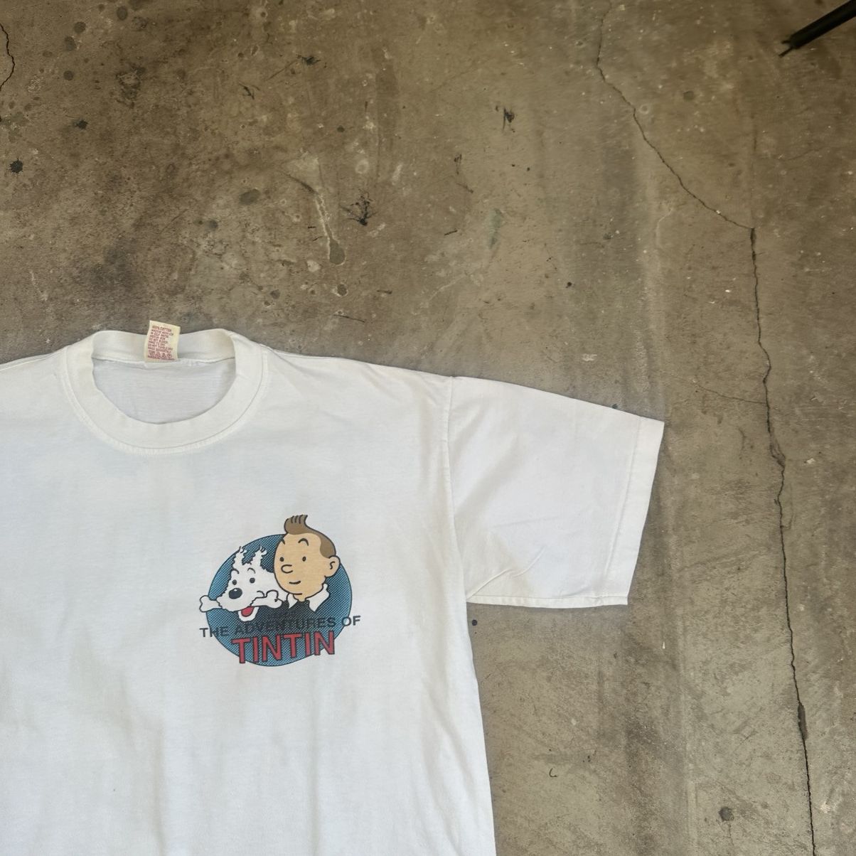 Cartoon Network Vintage The Adventure Of TinTin the Red Sea sharks Size US L / EU 52-54 / 3 - 6 Thumbnail