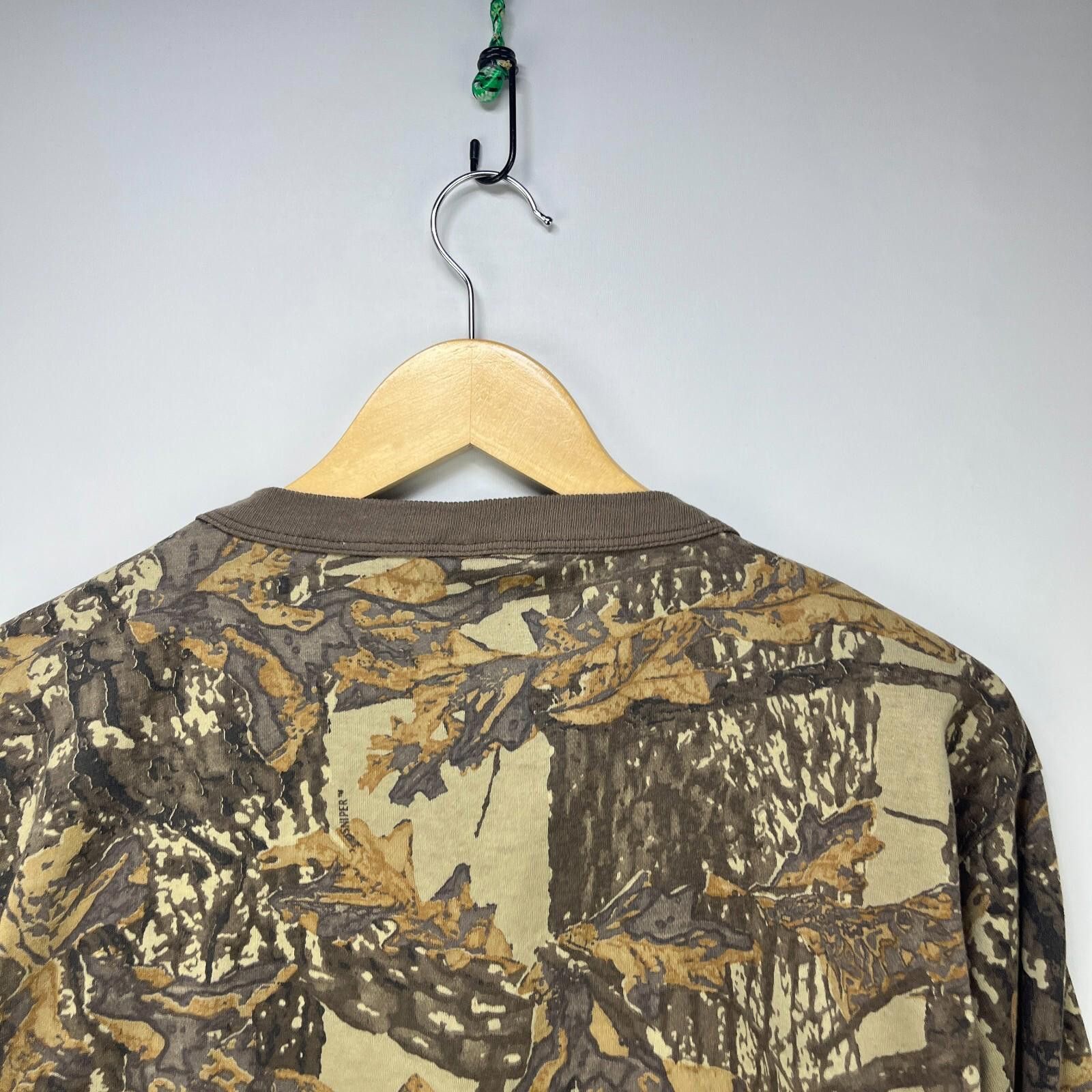 Vintage Vintage 80s Realtree Camo Shirt Single Stitch Large Size US L / EU 52-54 / 3 - 12 Thumbnail