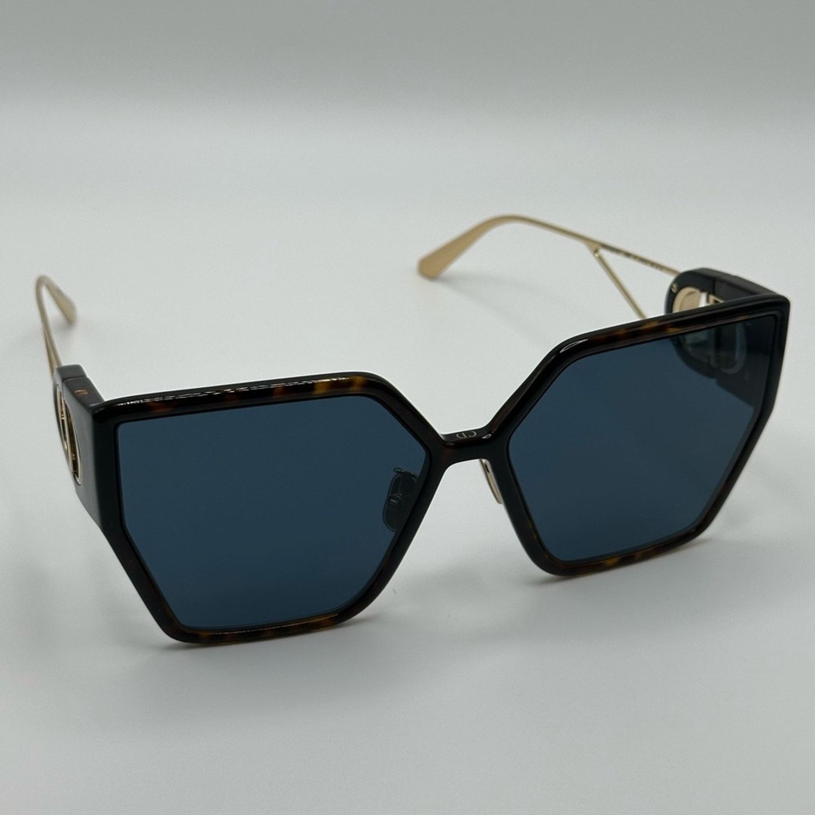 Dior NEW Dior Sunglasses 30MONTAIGNE BU 22B0 Dark Havana Blue Size ONE SIZE - 5 Thumbnail