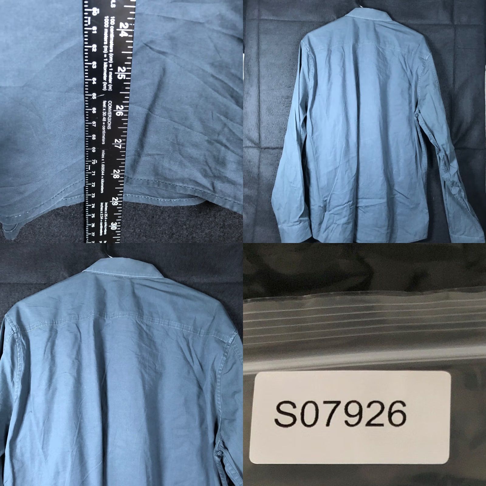 Lululemon Lululemon Mens Shirt Gray Button-Down Long Sleeve Collared Athletic Stretch L Shirt Size US L / EU 52-54 / 3 - 8 Thumbnail