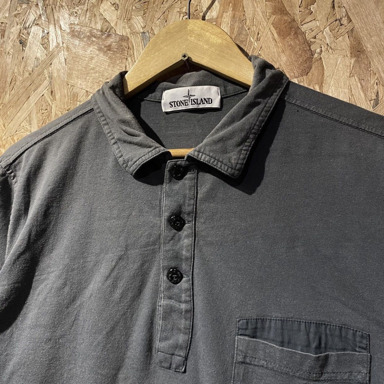 Stone Island Stone Island Pocket Polo Shirt Size US L / EU 52-54 / 3 - 3 Thumbnail