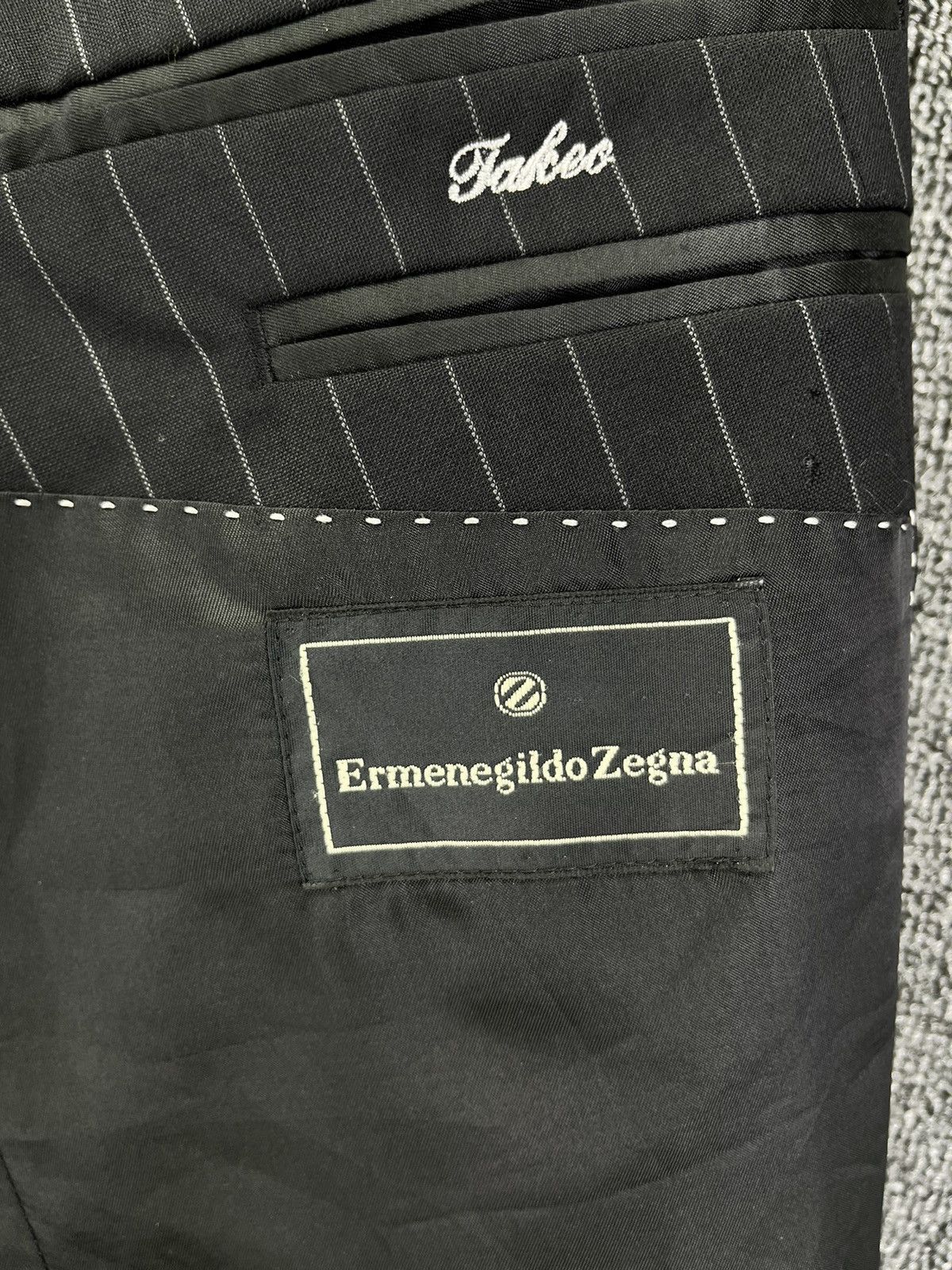 Ermenegildo Zegna Vintage Ermenegildo Zegna Luxury Rare Blazers Coat Jacket Size US L / EU 52-54 / 3 - 8 Thumbnail
