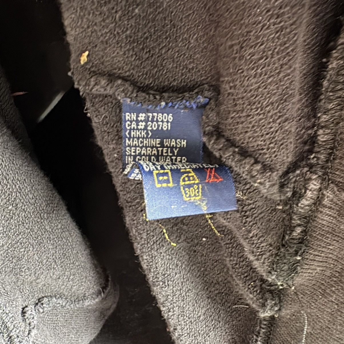 Tommy Hilfiger Vintage 90s Tommy Hilfiger Sailing Flag Distressed Hoodie Size US XL / EU 56 / 4 - 4 Thumbnail