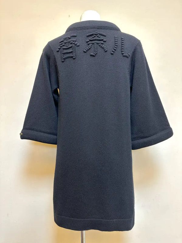 Chanel Chanel Black Wool-Blend Short Dress for Women 0089 Size XS / US 0-2 / IT 36-38 - 1 Thumbnail