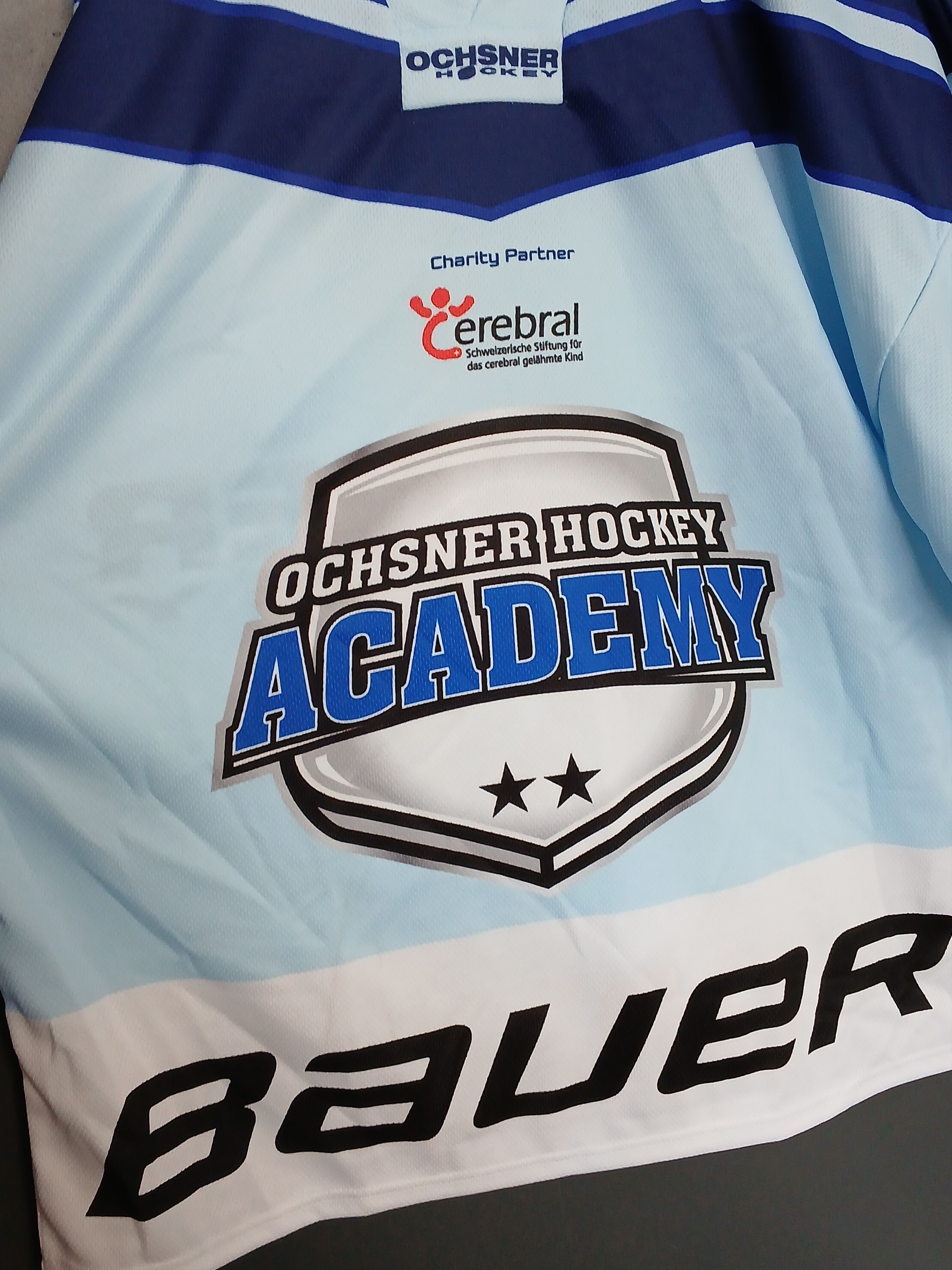 NHL Switzerland Ochsner Hockey Academy Jersey Size US L / EU 52-54 / 3 - 3 Thumbnail