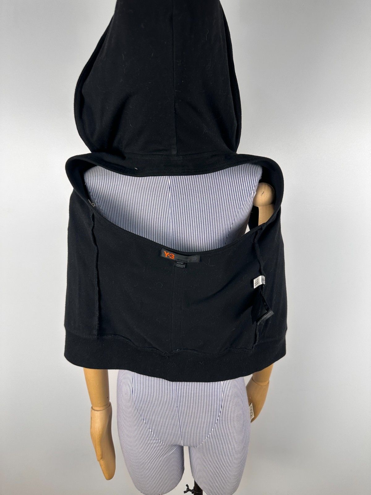 Yohji Yamamoto Adidas Y3 Yohji Yamamoto Women's Hoodie Black Size XS Size XS / US 0-2 / IT 36-38 - 8 Thumbnail