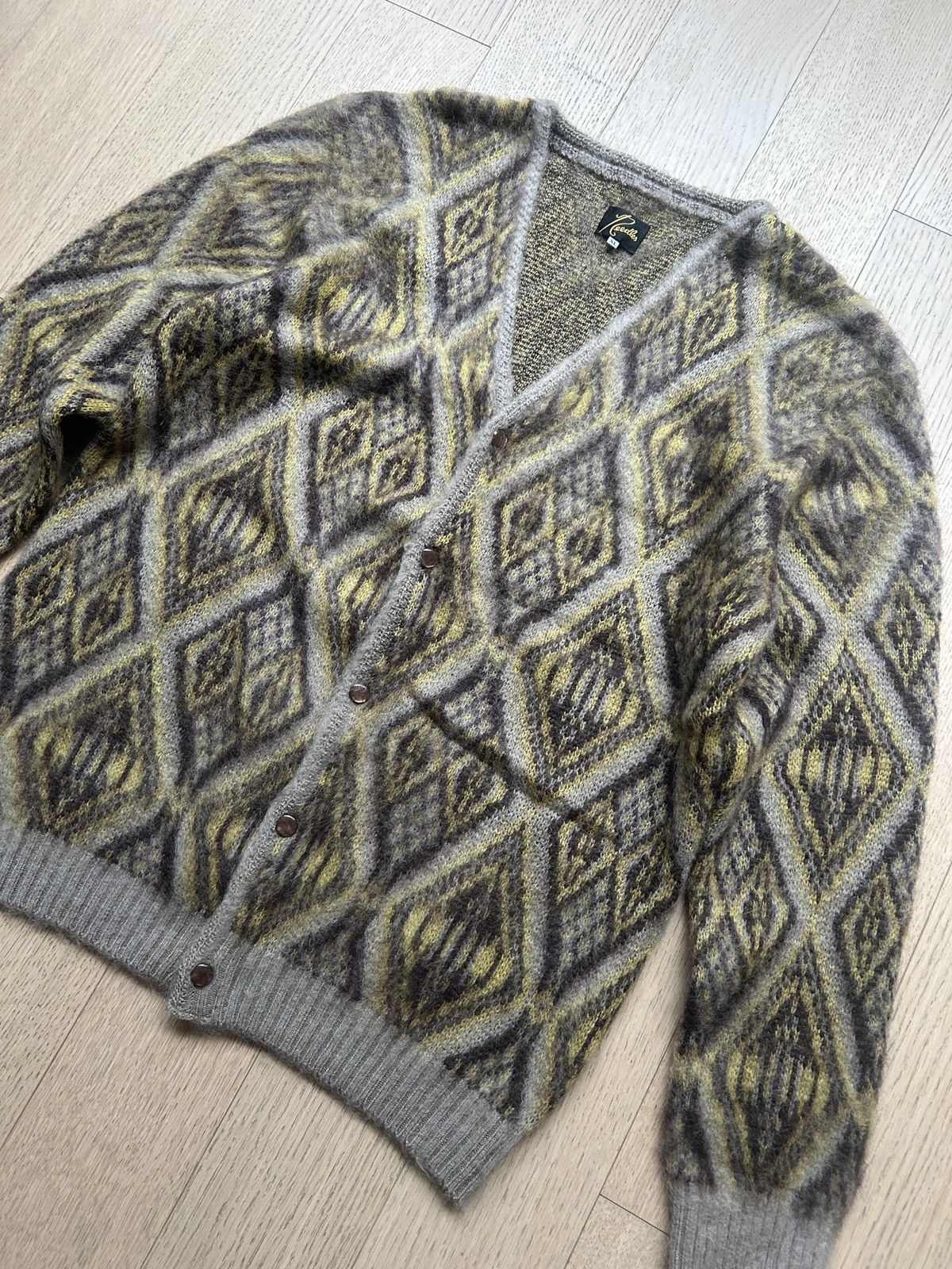 Needles Needles Mohair Cardigan Size US XL / EU 56 / 4 - 3 Thumbnail