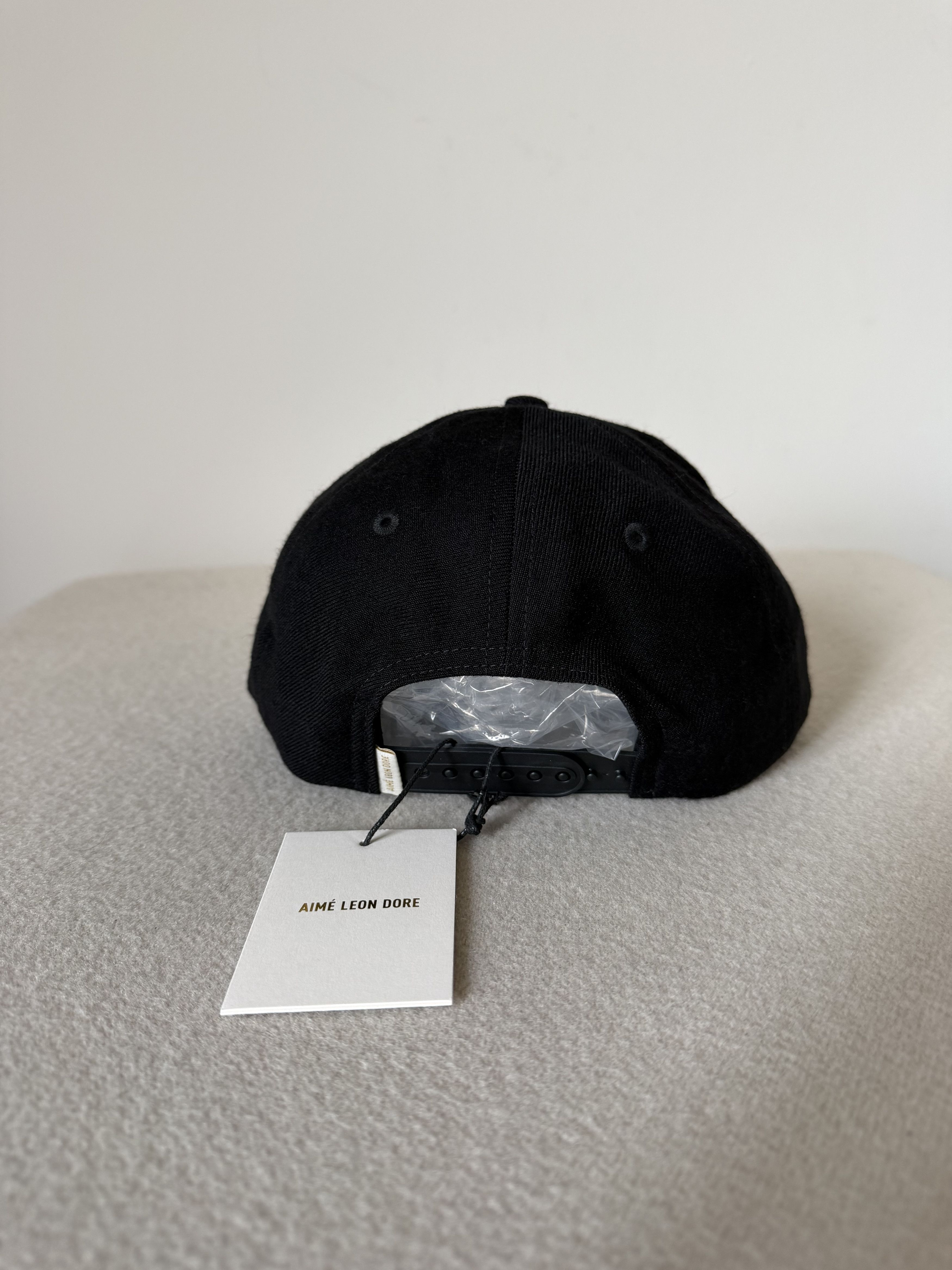 Aime Leon Dore Aime Leon Dore Campus Hat in Black Size ONE SIZE - 4 Thumbnail