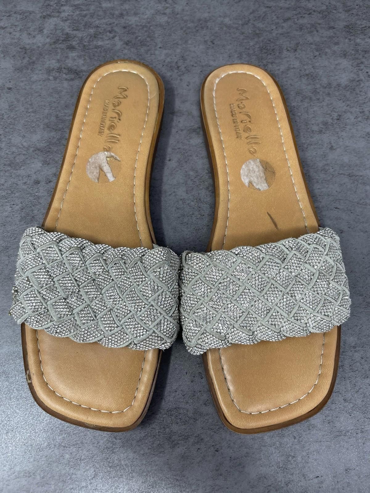 Other Mariella Sandals Womens Size 8 Made In Italy Rhinestone Size US 8 / IT 38 - 1 Thumbnail