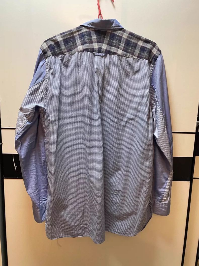 Junya Watanabe Junya Watanabe Classic Patchwork Shirt Size US M / EU 48-50 / 2 - 2 Thumbnail