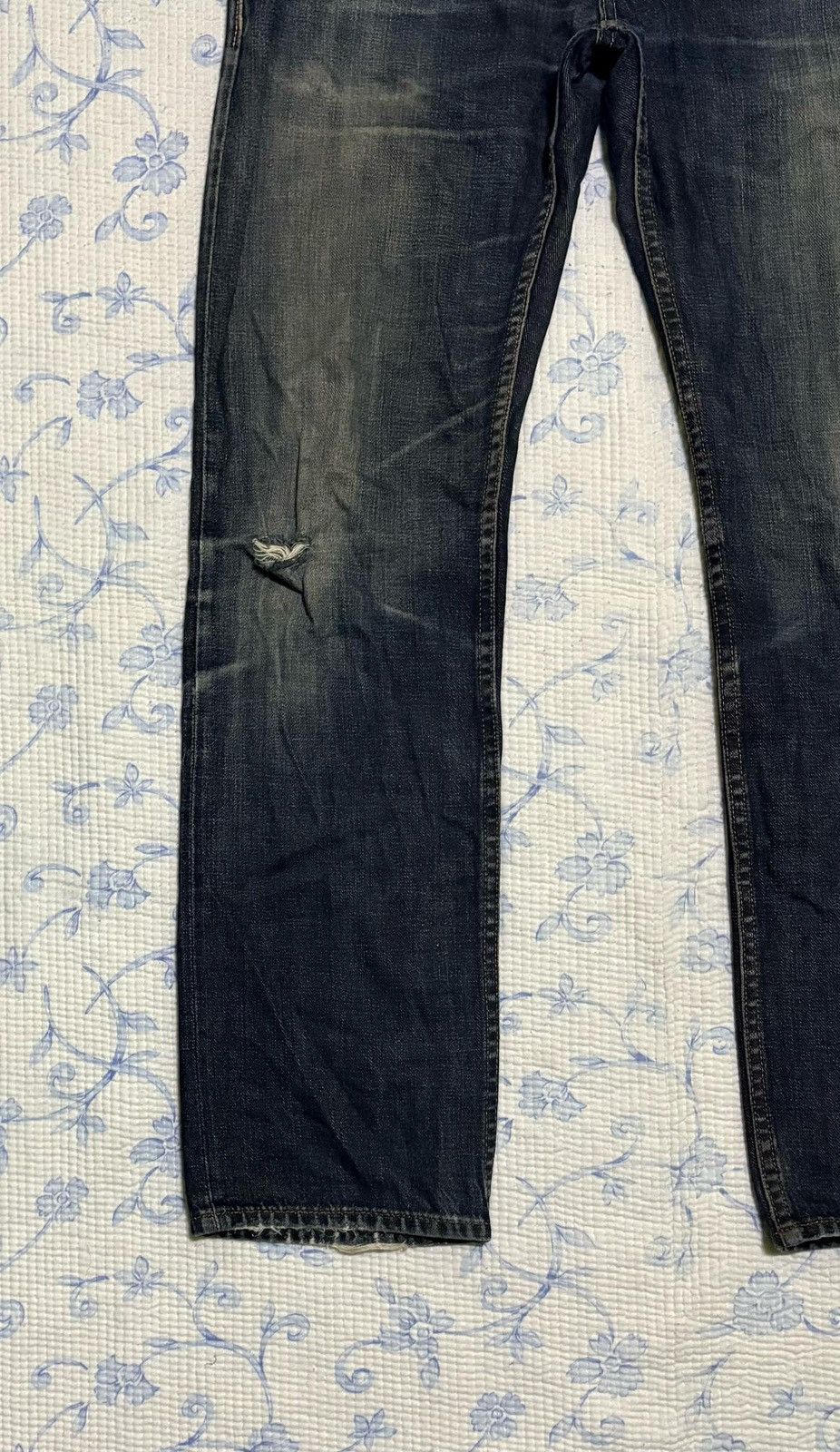 Eddie Bauer Eddie Bauer Distressed Denim Pants Size US 31 - 5 Thumbnail