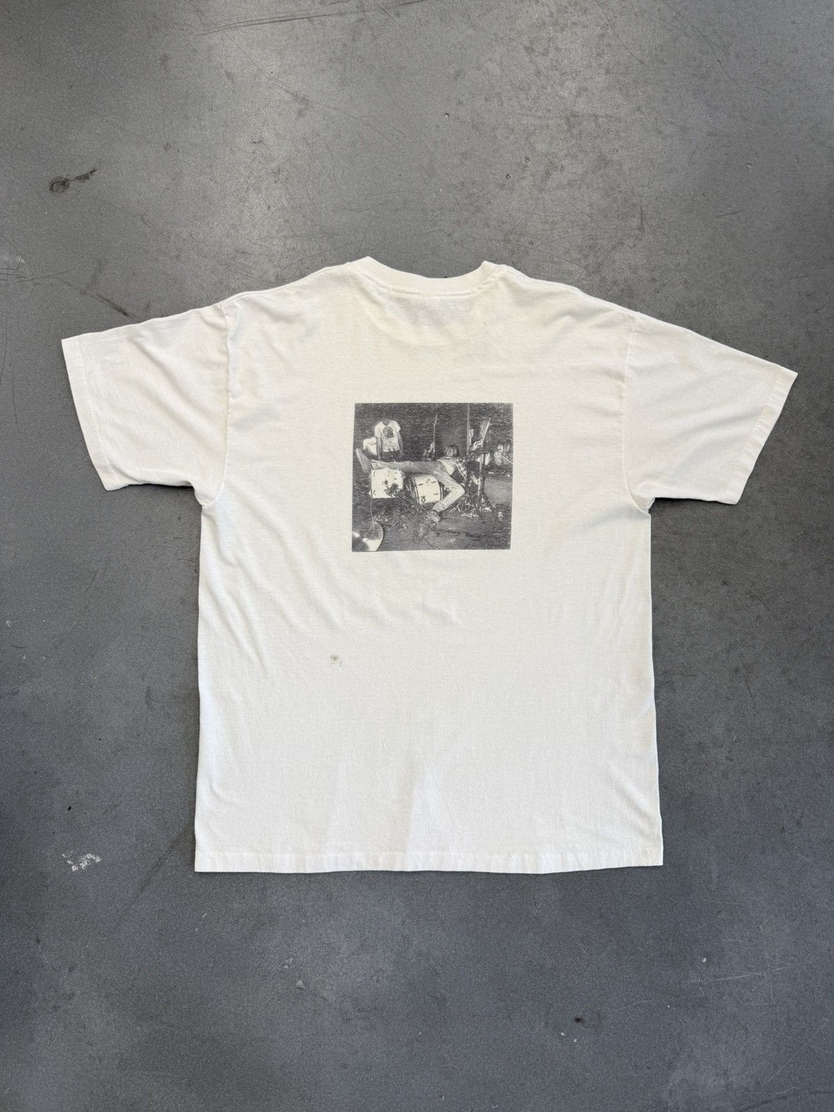 Nirvana 90’s Nirvana Kurt Cobain Bleach Bootleg Distressed Faded Tee Size US XL / EU 56 / 4 - 2 Thumbnail