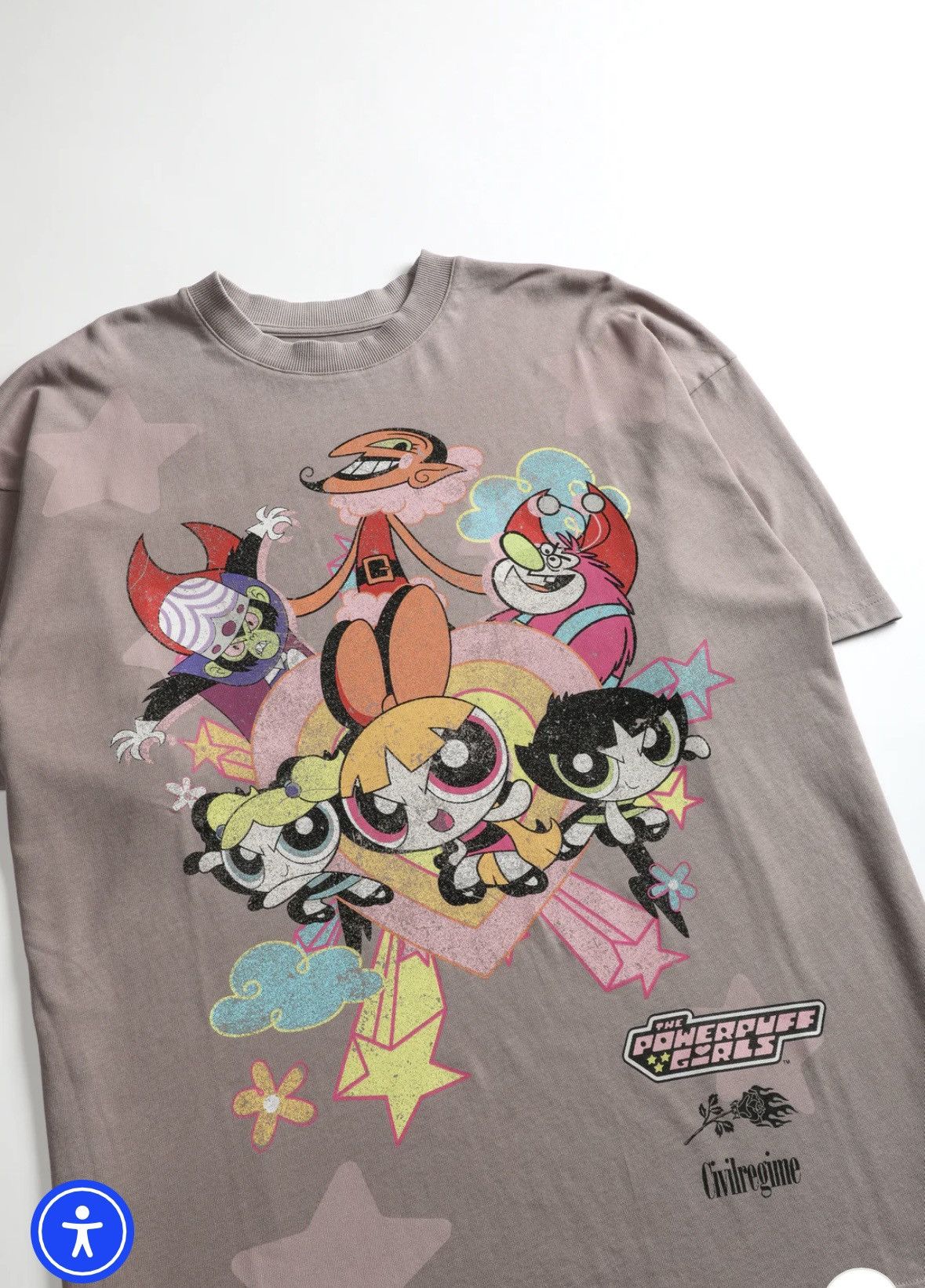 Civil Regime CIVIL REGIME X DARC SPORT X POWERPUFF GIRLS SHIRT | Grailed