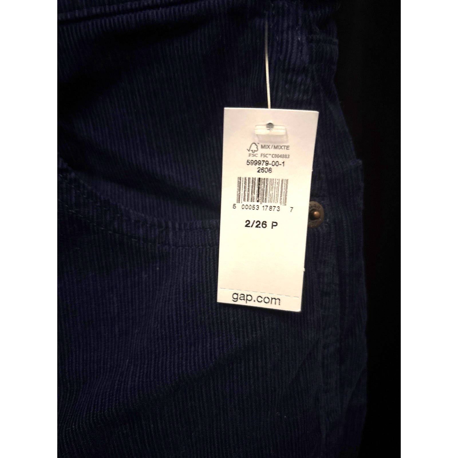 Gap Gap Vintage Flare High Rise Corduroy Pants Size 26" / US 2 / IT 38 - 3 Thumbnail