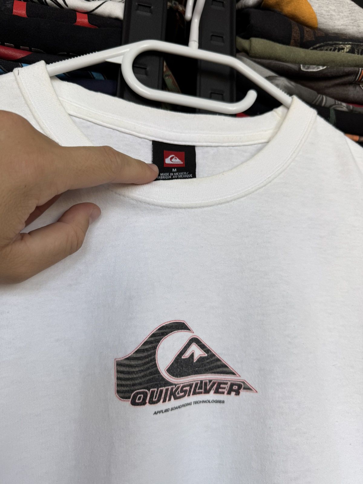 Quicksilver Quicksilver big logo tee Size US M / EU 48-50 / 2 - 3 Thumbnail