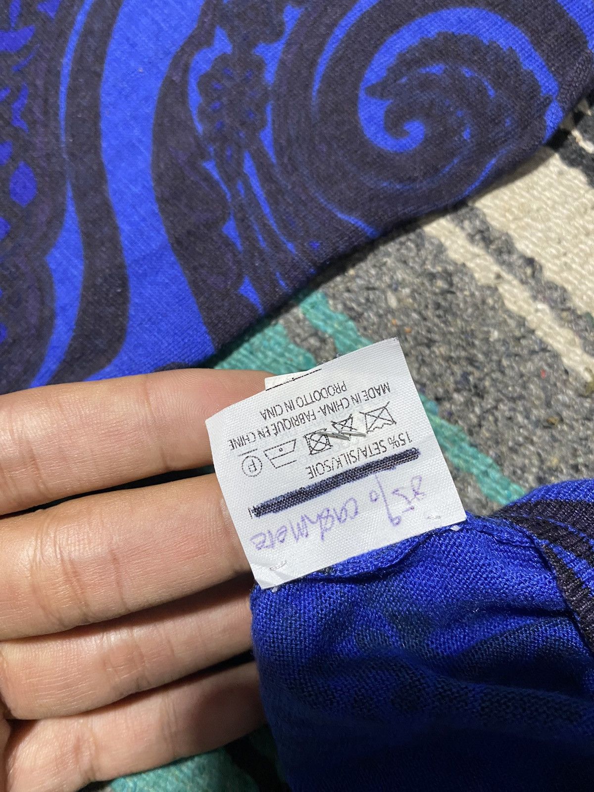 Etro Etro Paisley Jacquard Cardigan In Blue Size US M / EU 48-50 / 2 - 12 Thumbnail