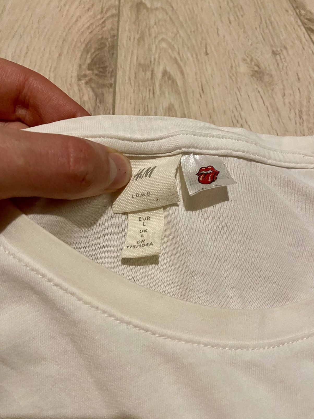 L.O.G.G. H&M x L.O.G.G. The Rolling Stones band rock tee Size US L / EU 52-54 / 3 - 3 Thumbnail