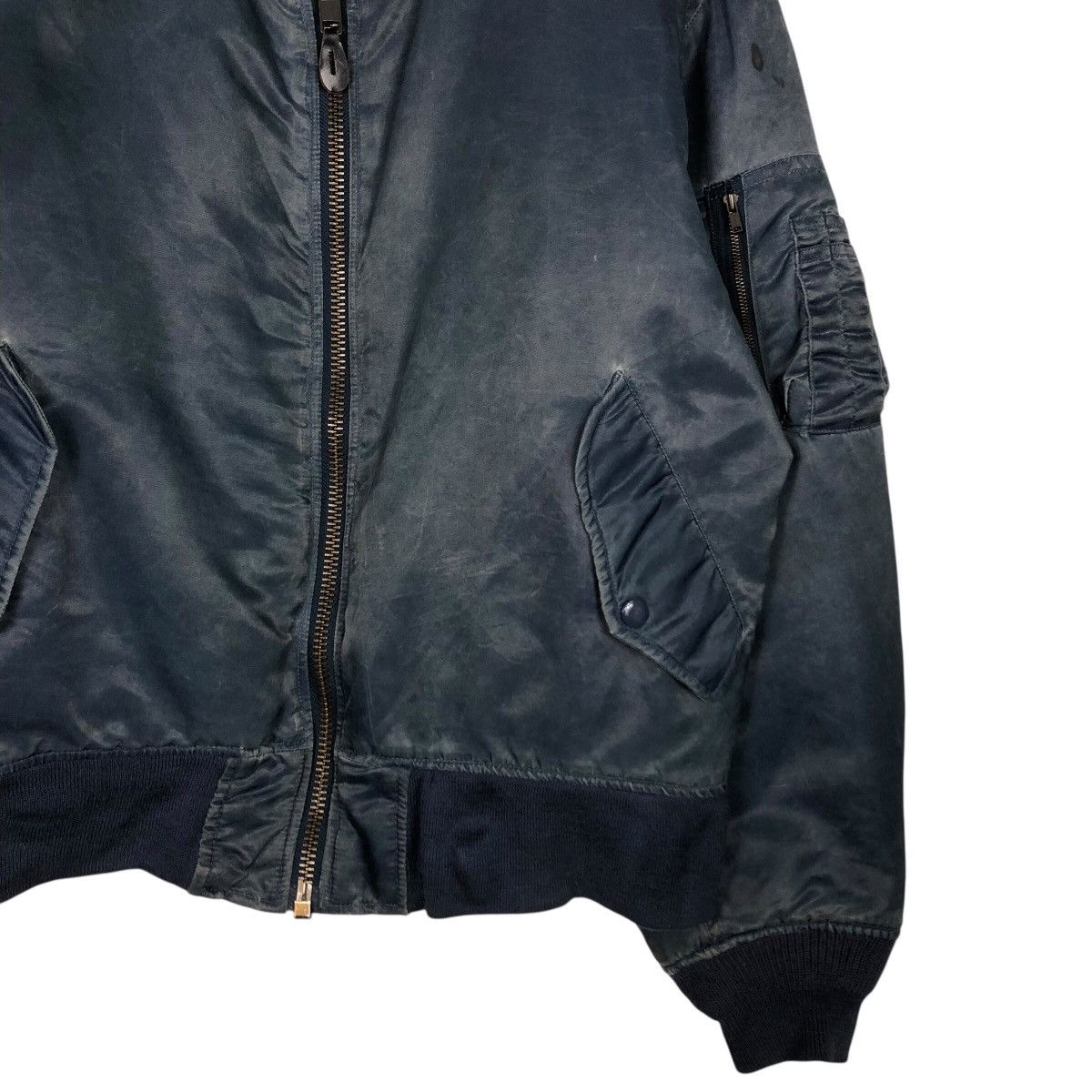 Japanese Brand 📌Vintage Fly Bomber Jacket Military Gimny Word Issey Miyake Size US M / EU 48-50 / 2 - 6 Thumbnail