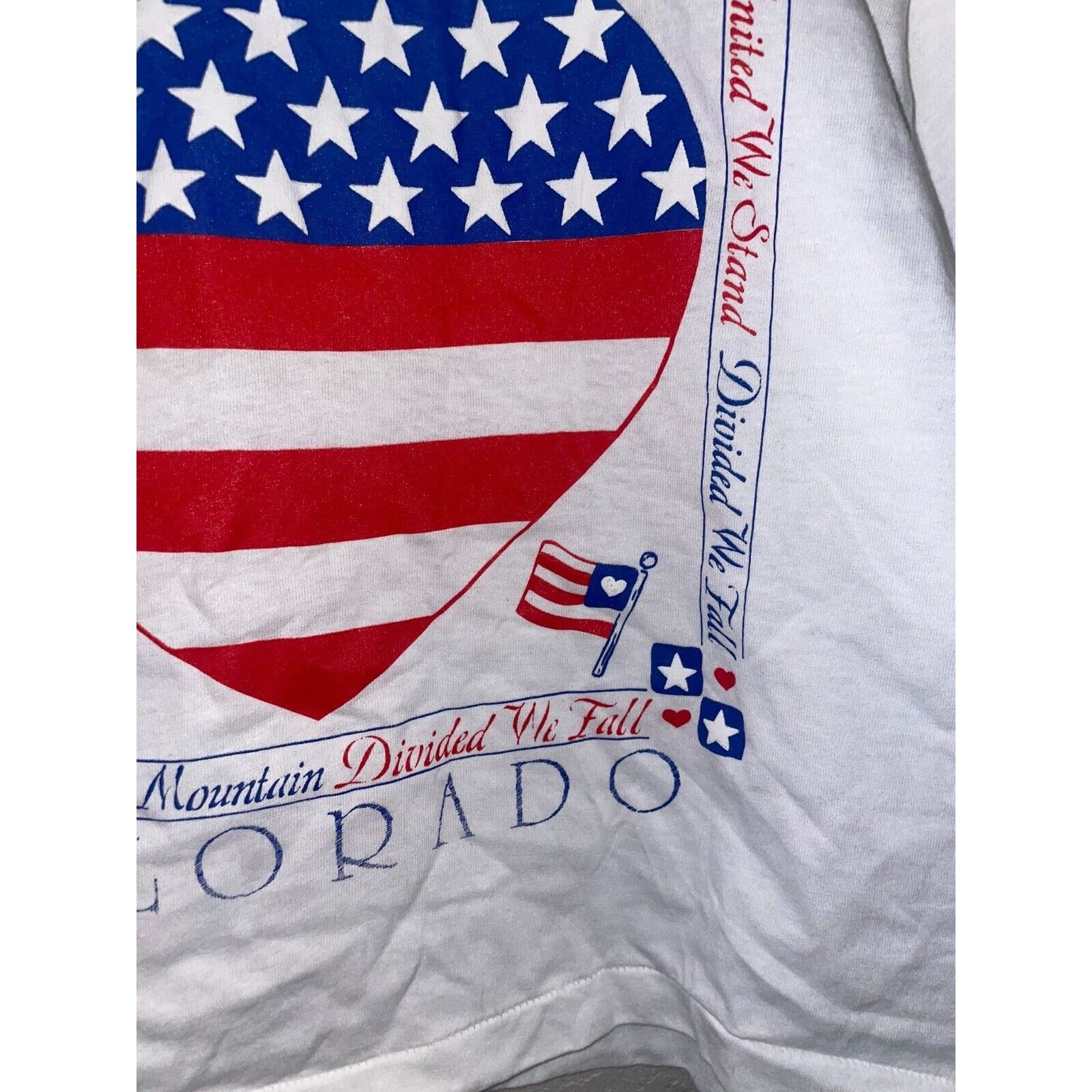 Vintage Womens Vintage Rocky Mountain Shirt USA Fish Tee 80s OS Size ONE SIZE - 6 Thumbnail