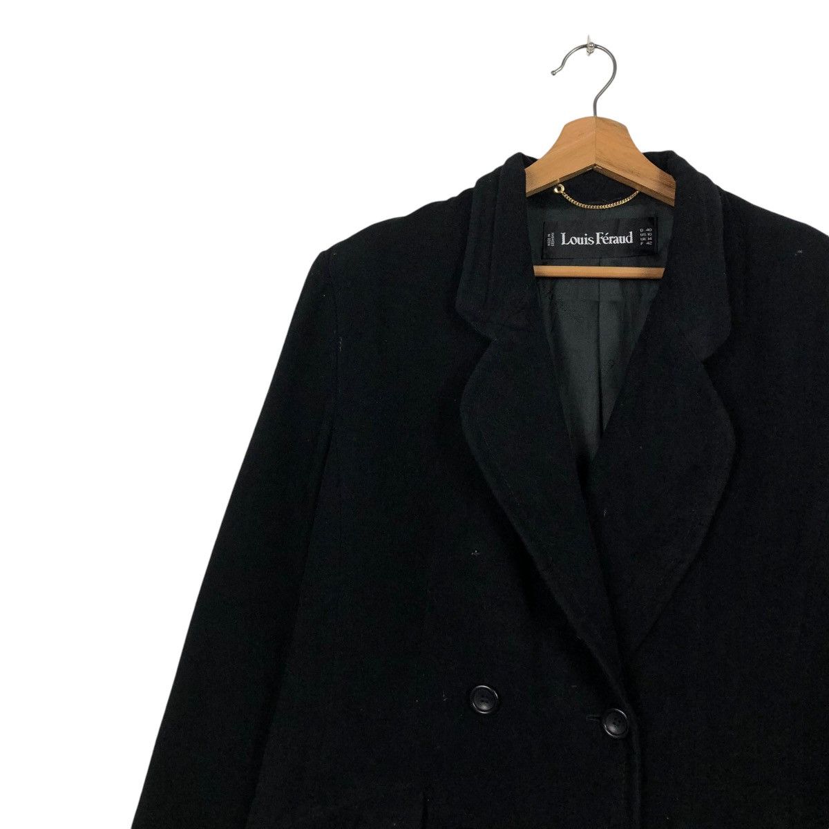 Japanese Brand VINTAGE WOOL CHORE WORKER JACKET DOUBLE BREAST LOUIS FERAUD Size US M / EU 48-50 / 2 - 9 Thumbnail