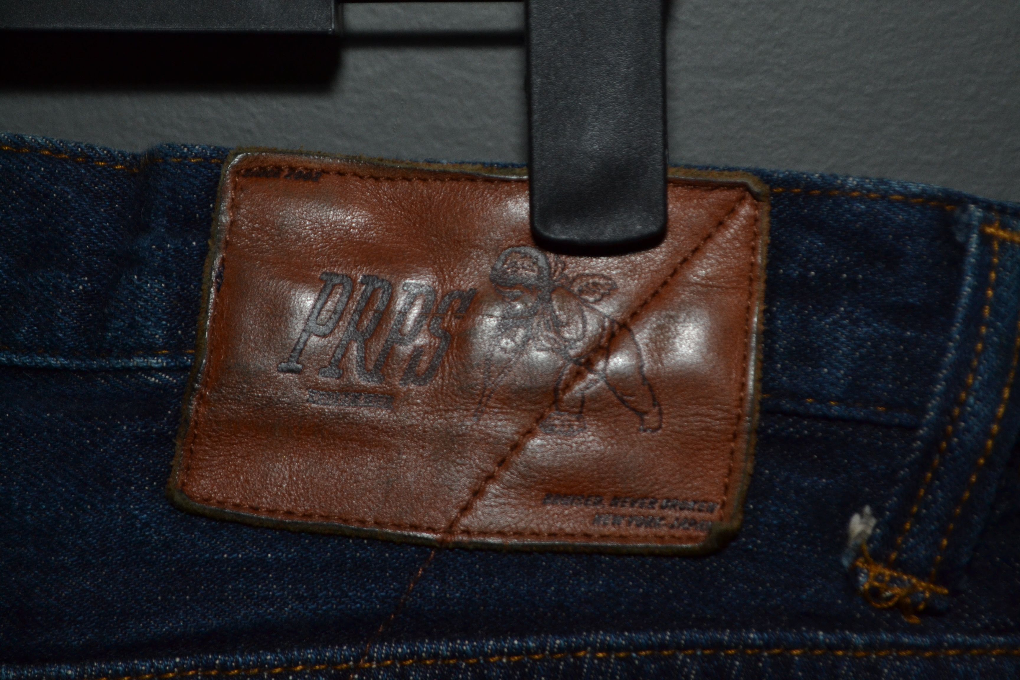 Prps PRPS 31 Size Blue Selvedge Denim Jeans Size US 31 - 7 Thumbnail