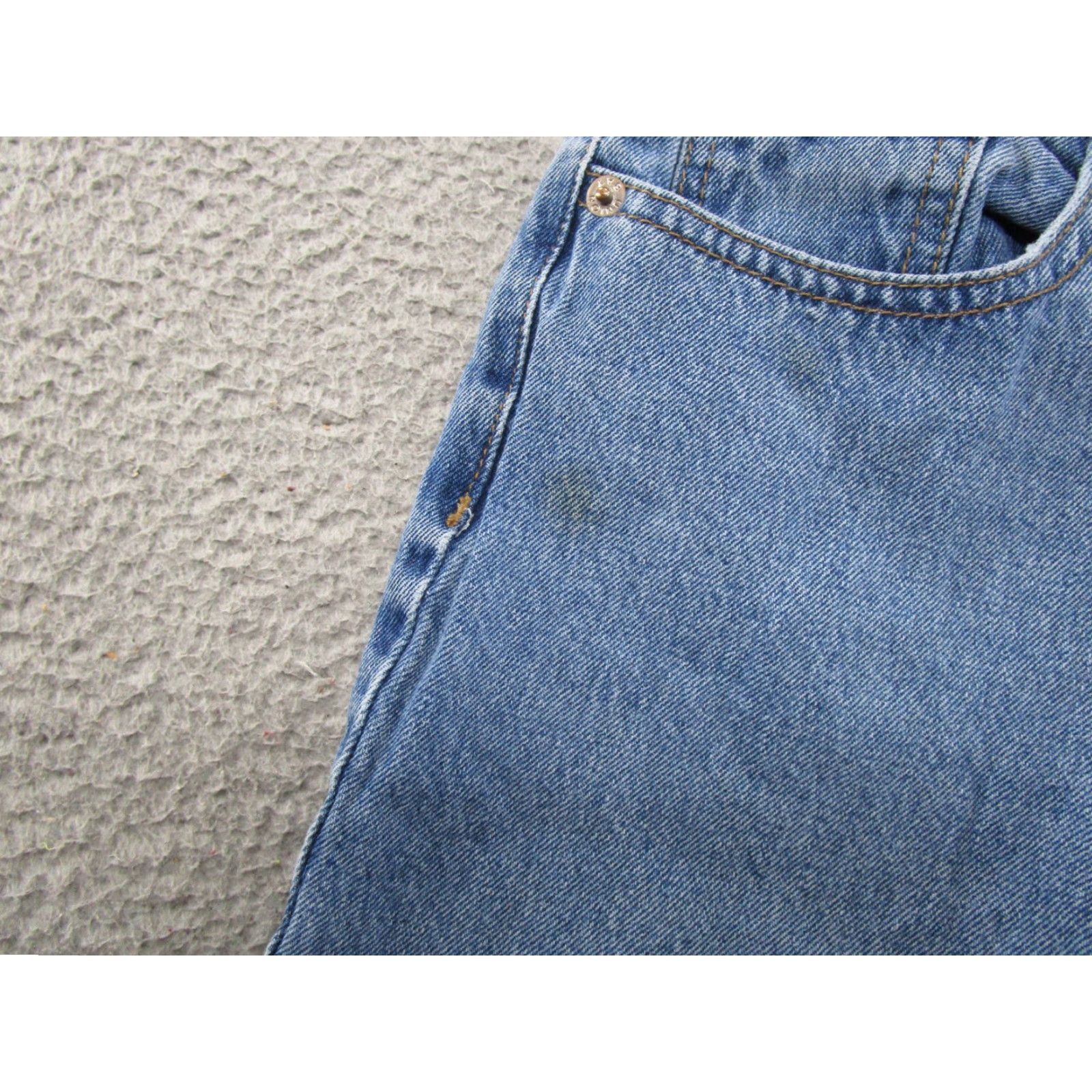 Vintage VTG Union Bay Jeans Tapered Leg High Rise Mom Size 3 Blue Denim Read Women's Size 26" / US 2 / IT 38 - 4 Thumbnail