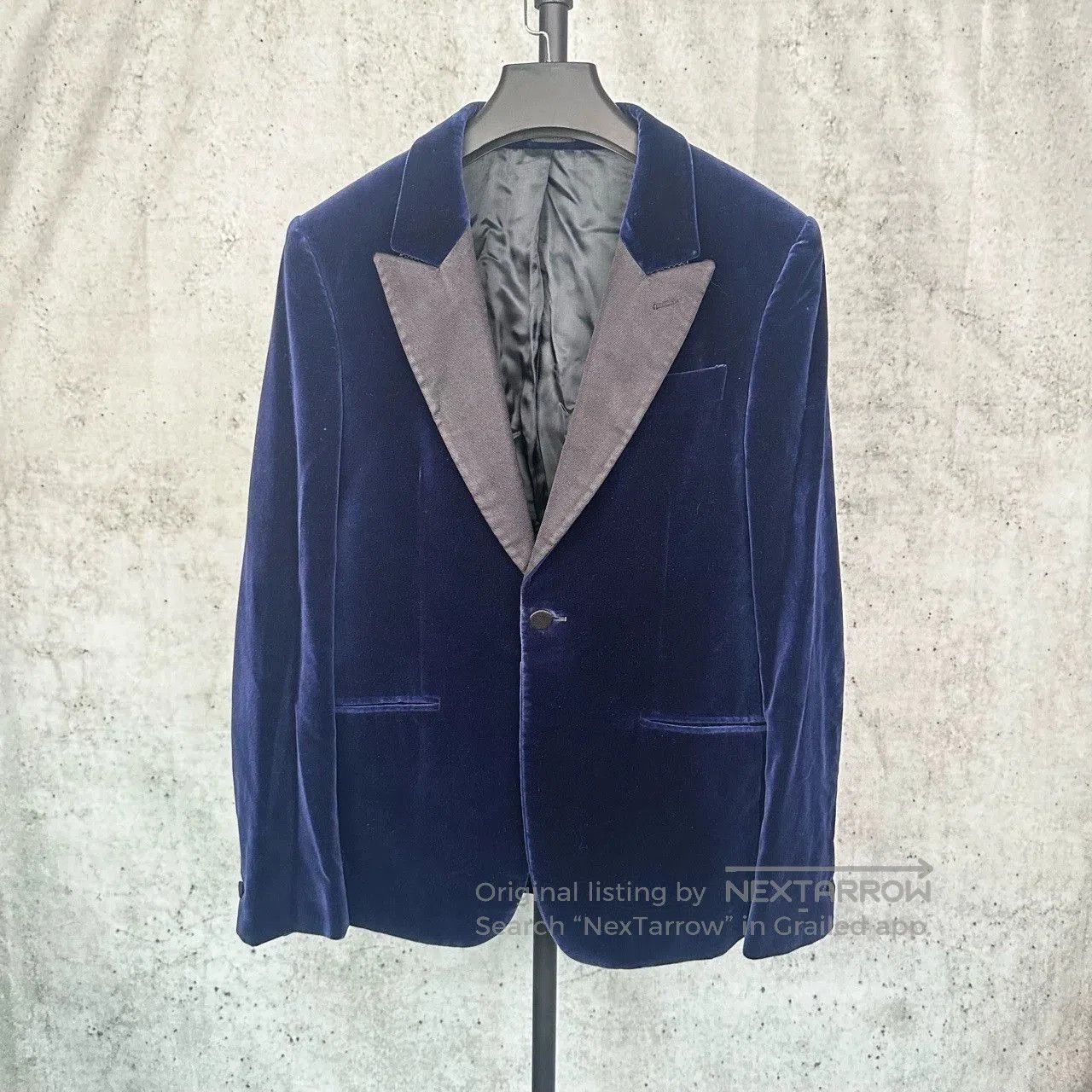 Alexander McQueen Alexander McQueen Men's Velvet Blazer. Size US M / EU 48-50 / 2 - 1 Thumbnail