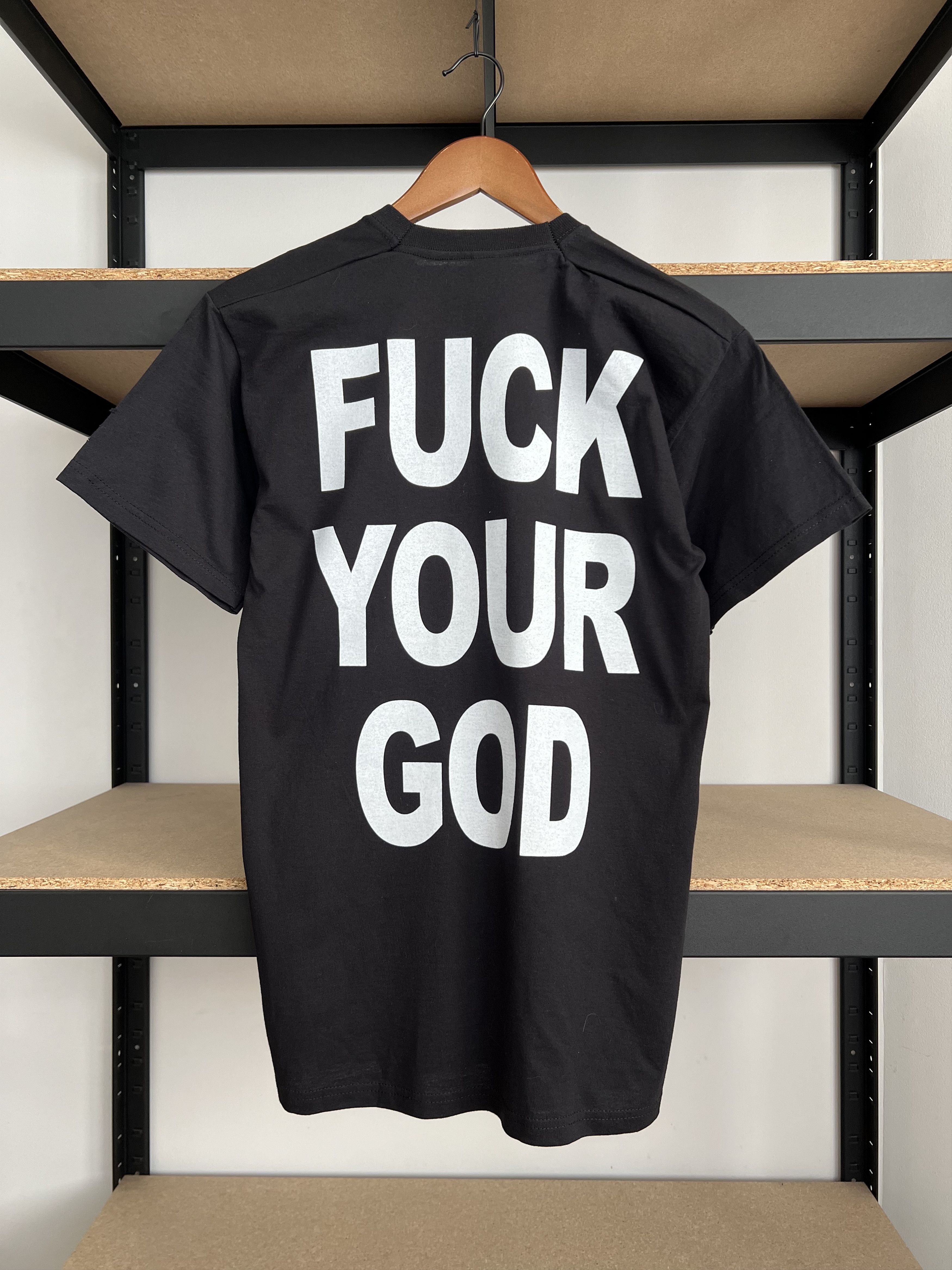 Band Tees Vintage 2011 Cradle of Filth F*ck Your God Black T-shirt Size US S / EU 44-46 / 1 - 2 Thumbnail