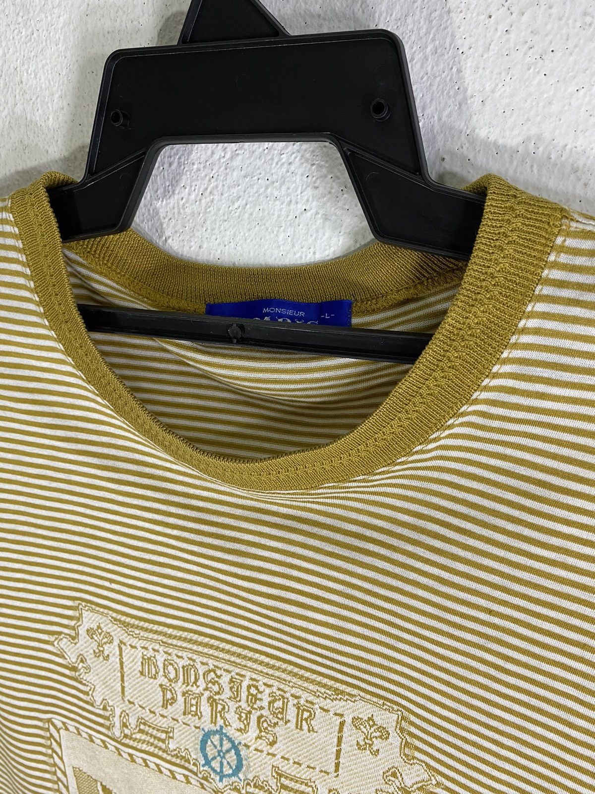Designer × Vintage VINTAGE STRIPES MONSIEUR PARIS Size US L / EU 52-54 / 3 - 3 Thumbnail