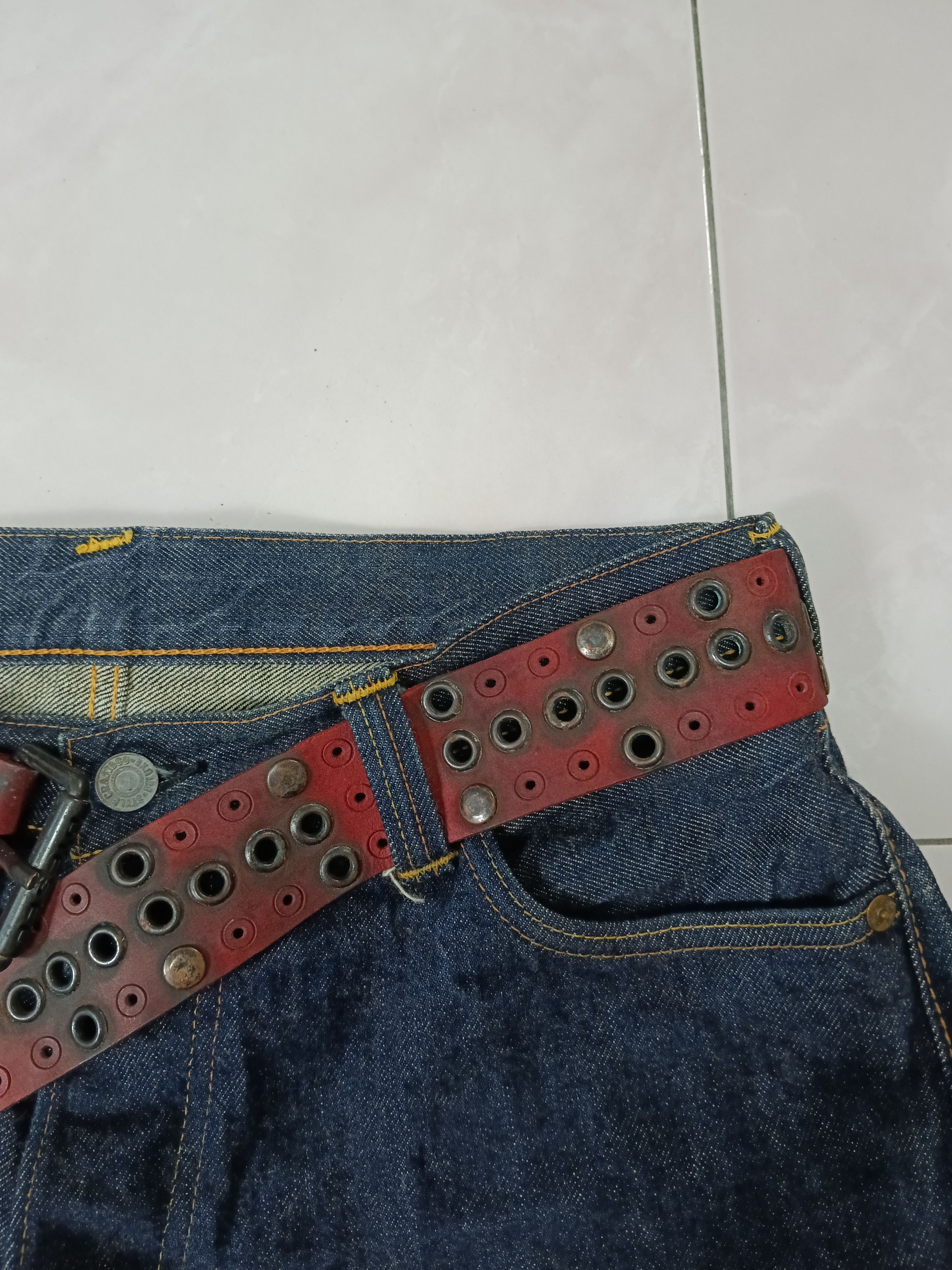 Diesel × Leather DIESEL LEATHER STUDDED BELT Size ONE SIZE - 3 Thumbnail