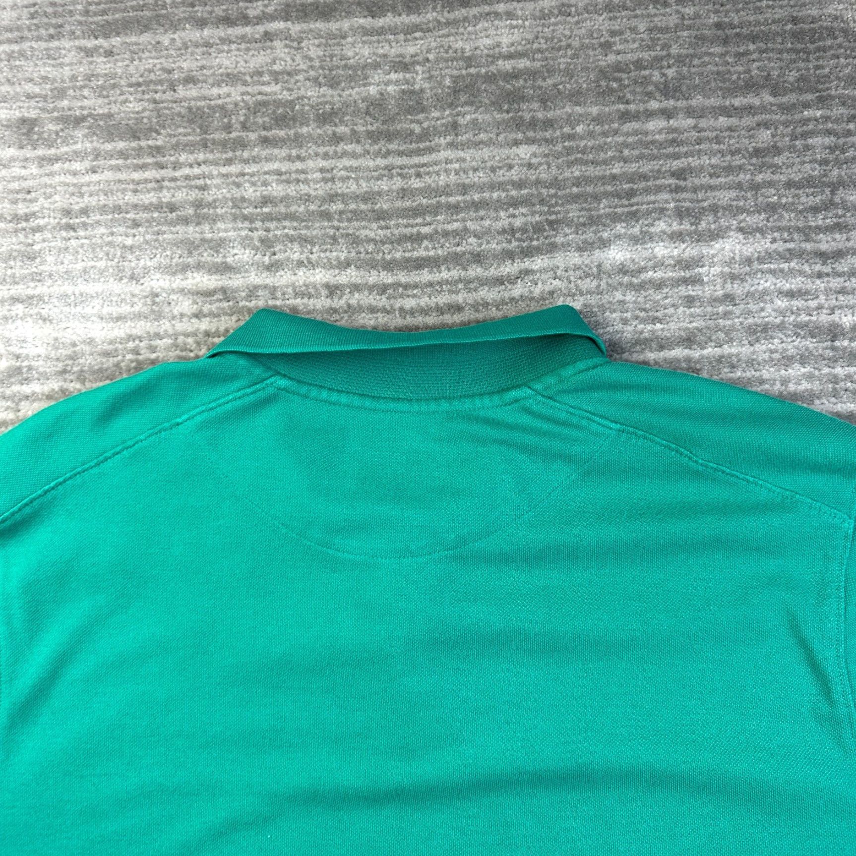 Nike Nike Polo Shirt Mens Large Green All Over Print Performance Pique Dri Fit Size US L / EU 52-54 / 3 - 5 Thumbnail