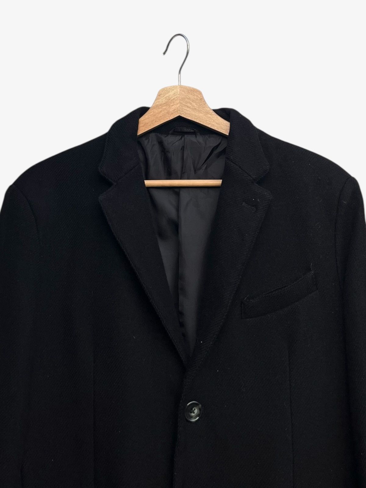 JACKROSE Jackrose Luv Maison Wool Blend Black Chester Coat Size US S / EU 44-46 / 1 - 7 Thumbnail