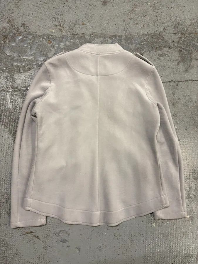 Roberto Cavalli 2000s Roberto Cavalli Grey Officer Double-Breasted Blazer Jacket Size M / US 6-8 / IT 42-44 - 6 Thumbnail