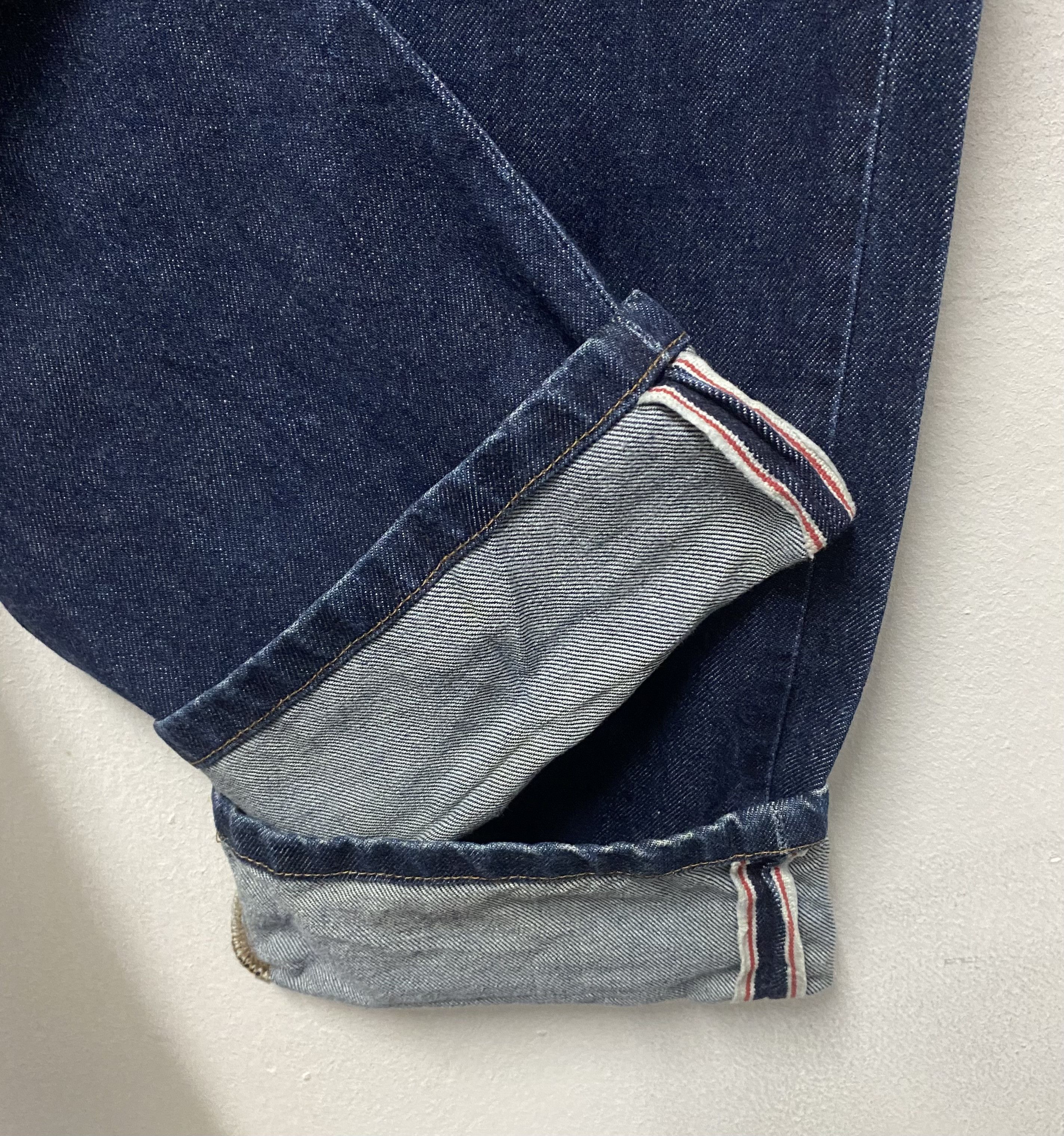 Guess Guess Selvedge Straight Fit Blue Denim Jeans Size US 31 - 6 Thumbnail