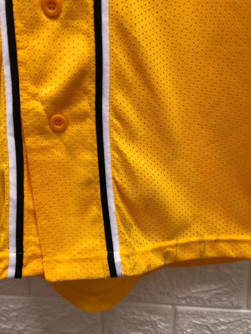 Vintage HANSHIN TIGERS Officials Baseball Jersey player SIGNATURE Size US L / EU 52-54 / 3 - 12 Thumbnail