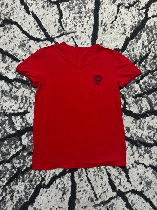 Versace Versace red T-shirt S Size US S / EU 44-46 / 1 - 1 Thumbnail
