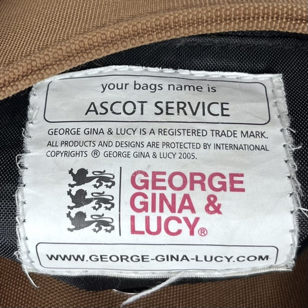George Gina & Lucy Vintage George Gina Lucy GGL Ascot Service Bag Alyx Size ONE SIZE - 14 Thumbnail
