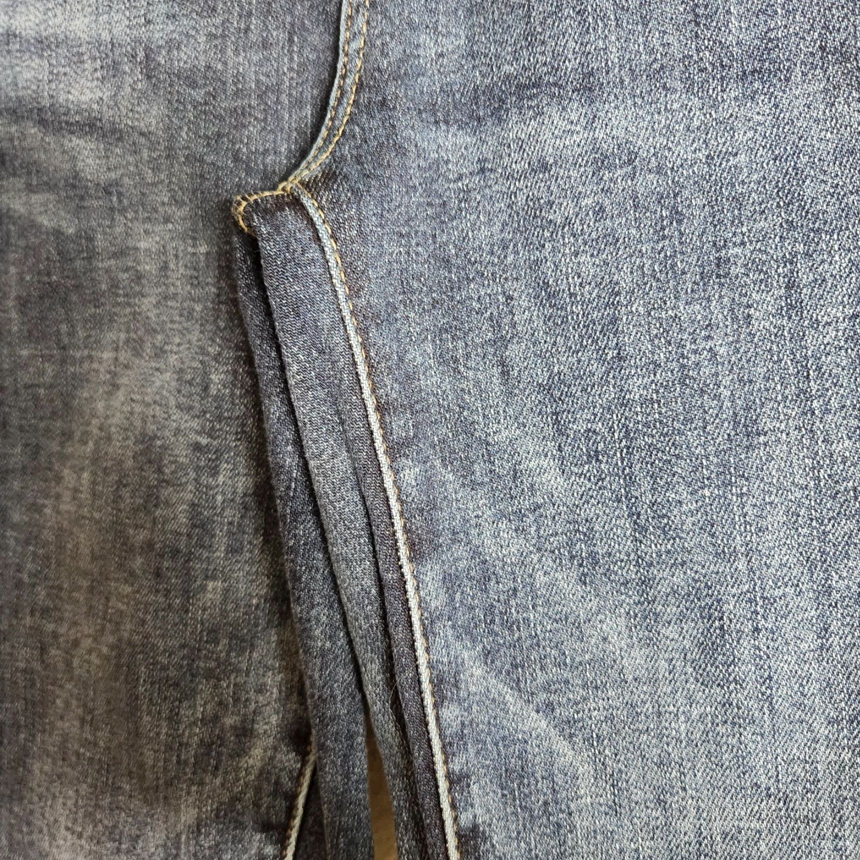 Vintage Judy Blue Jeans Womens Reese Control Top Dark Wash Skinny Mid Rise Inseam 28 Size 26-Blue, 5-Pocket, Regular, Denim, Cotton Blend, Distressed Size 4XL / US 24-26 - 2 Thumbnail