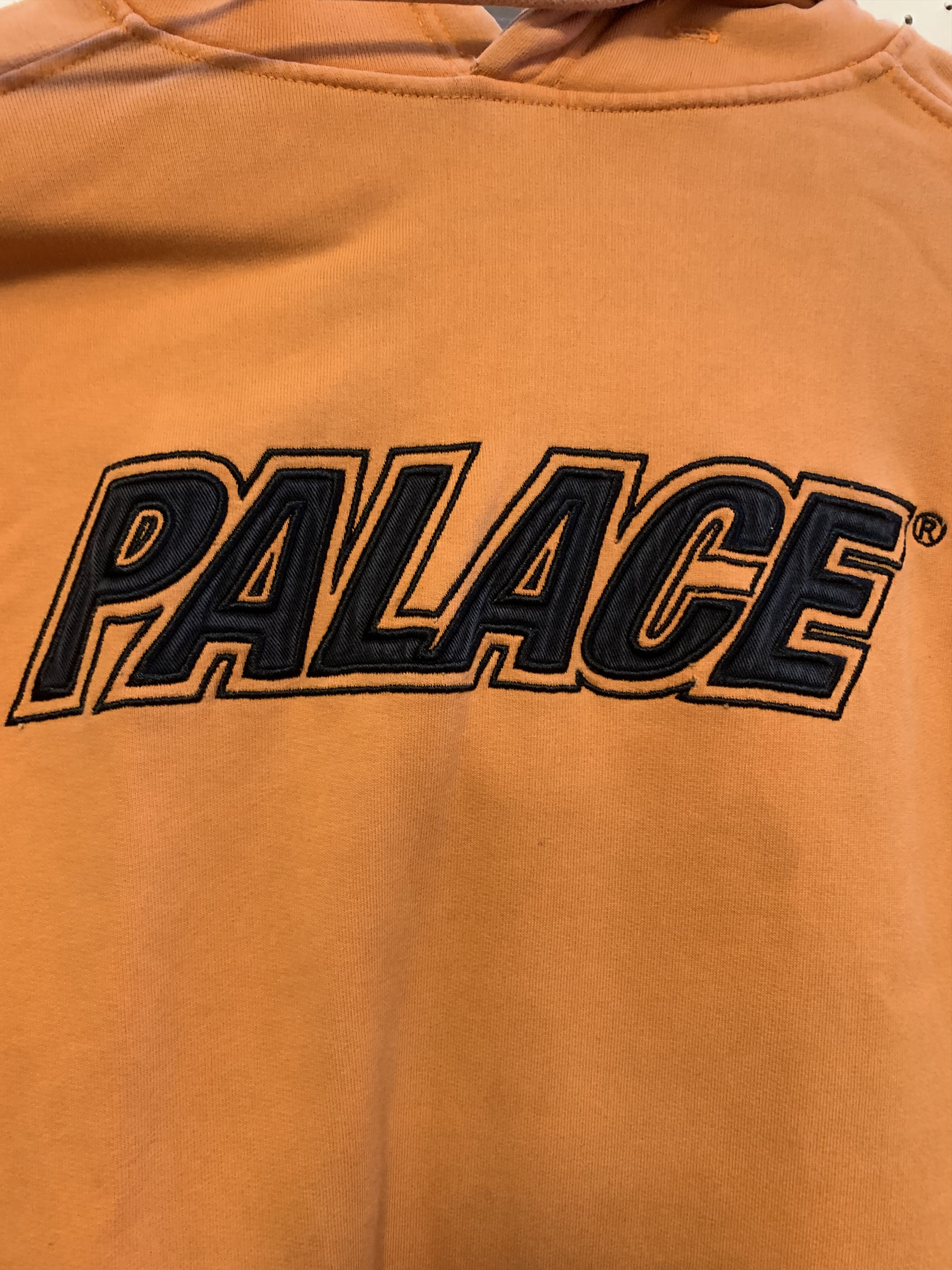 Palace PALACE Hoodie ⊛ ORANGE/BLACK ⊛ Gently Worn/Flawed Size US M / EU 48-50 / 2 - 2 Thumbnail