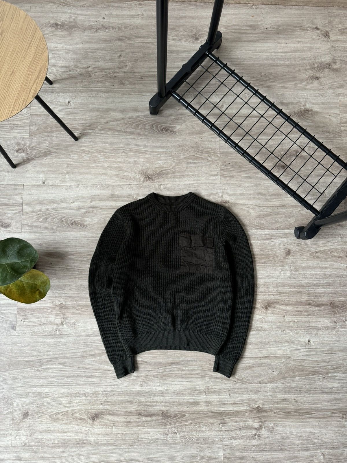 Folk Folk Pocket Heavy Knit Crewneck Sweater Size US S / EU 44-46 / 1 - 1 Thumbnail