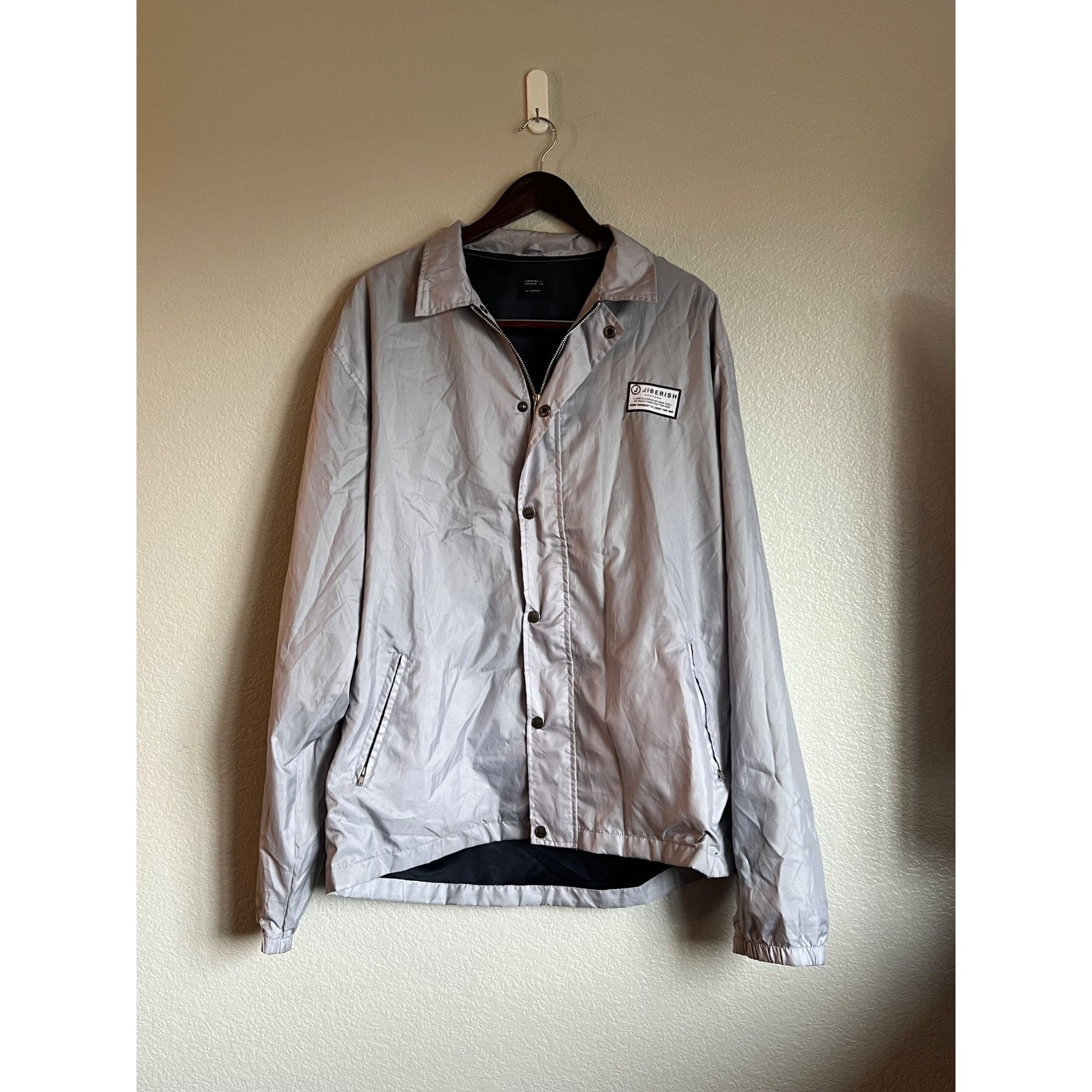 Jiberish Jiberish 100% Nylon Mens Jacket - Size XXL Size US XXL / EU 58 / 5 - 1 Thumbnail