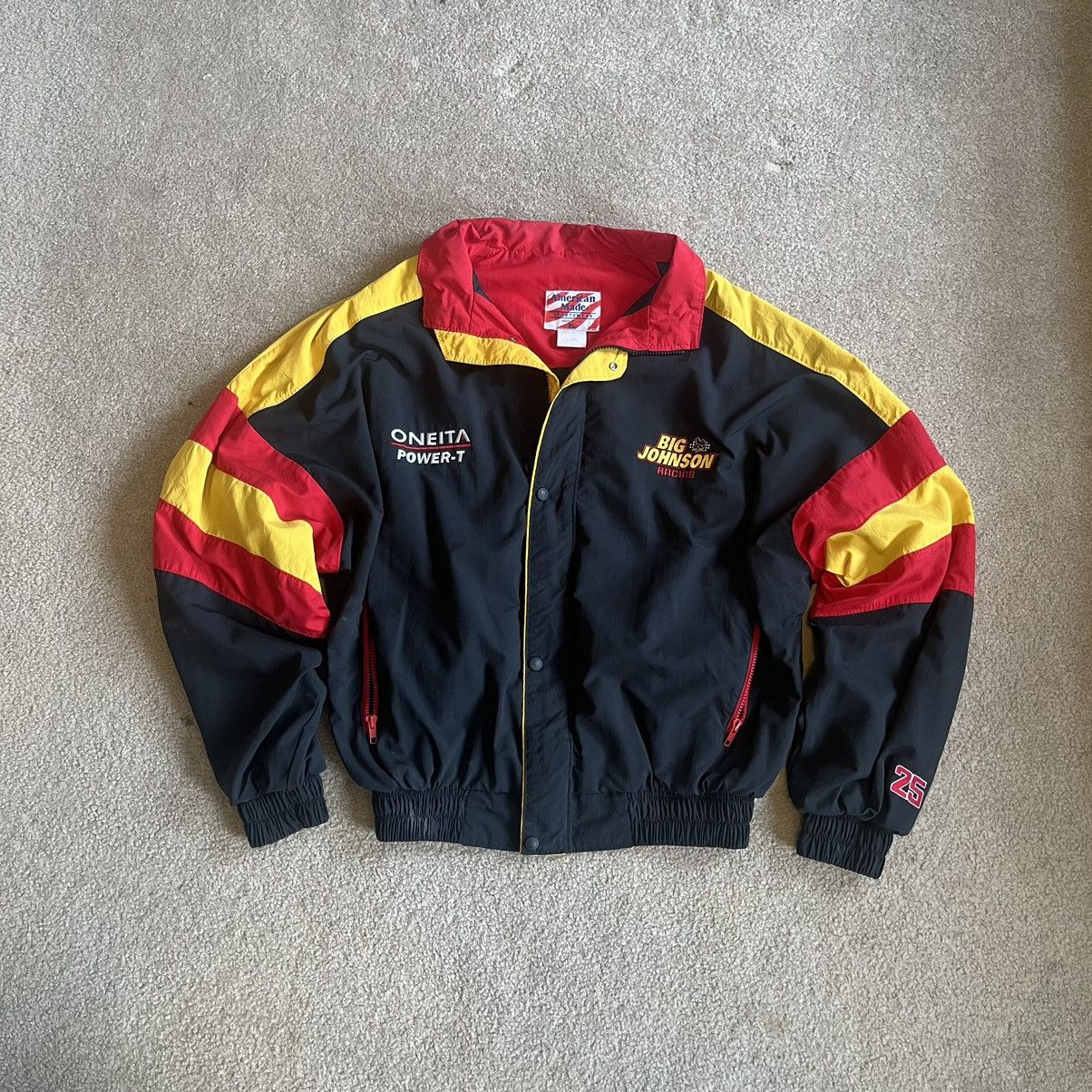 Vintage 90’s vintage Big Johnson Racing windbreaker Size US XL / EU 56 / 4 - 1 Thumbnail