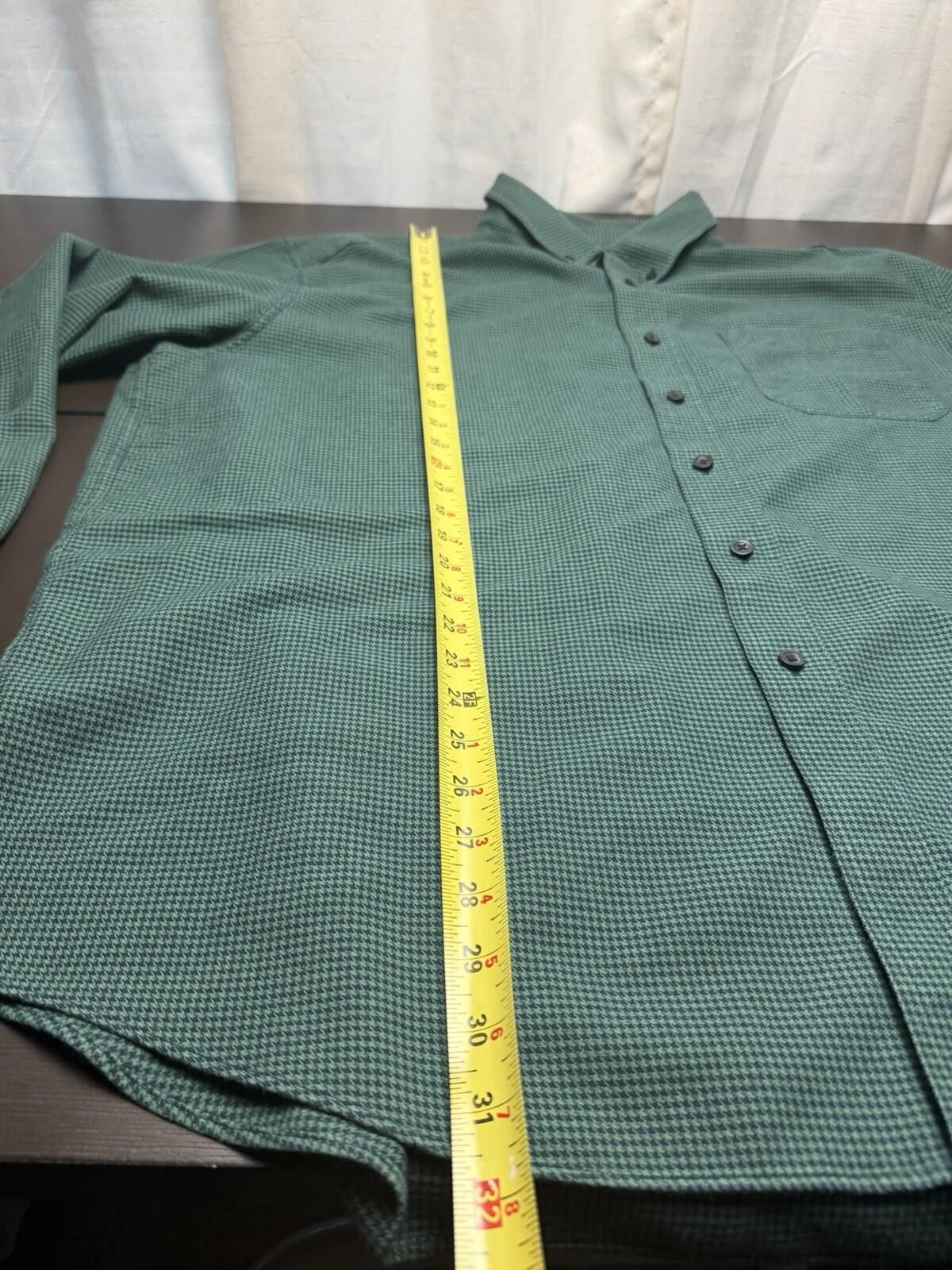 L.L. Bean L.L.Bean XXL Reg Traditional Fit Green Check Button Down Size US XXL / EU 58 / 5 - 4 Thumbnail