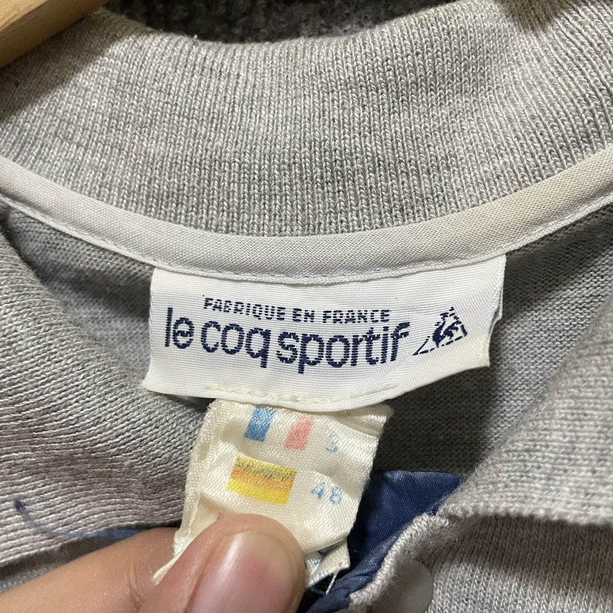 Le Coq Sportif × Vintage Vintage 1990s Le Coq Sportif Polo T Shirt Made in France Size US S / EU 44-46 / 1 - 5 Thumbnail
