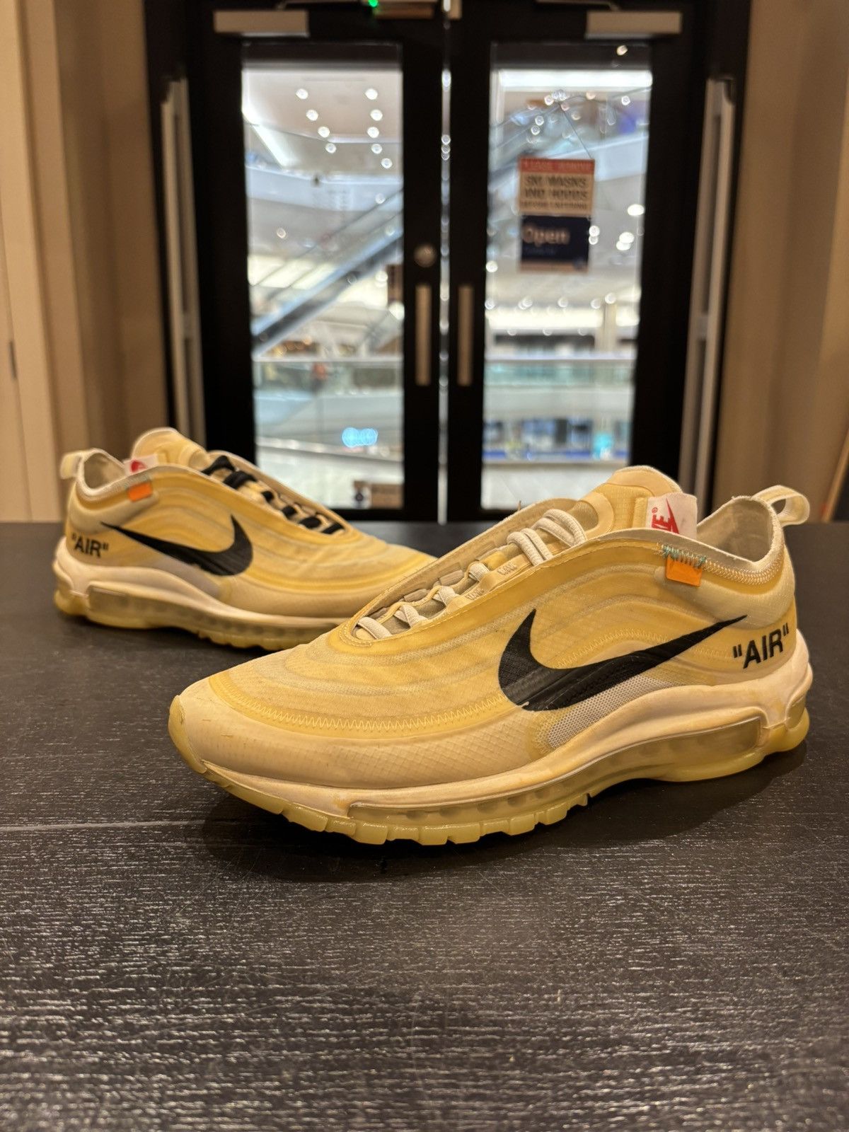 Nike Nike X Off-White Air Max 97 ‘Off White’ Size US 8.5 / EU 41-42 - 1 Thumbnail