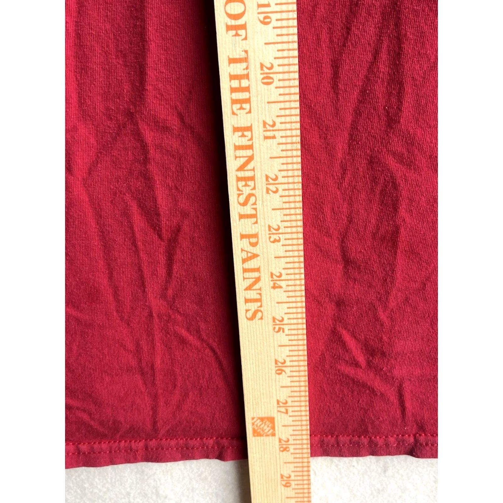 Vans VANS T-Shirt Mens XL Red Off The Wall Logo Short Sleeves Round Neck Cotton Regular Size US XL / EU 56 / 4 - 4 Thumbnail